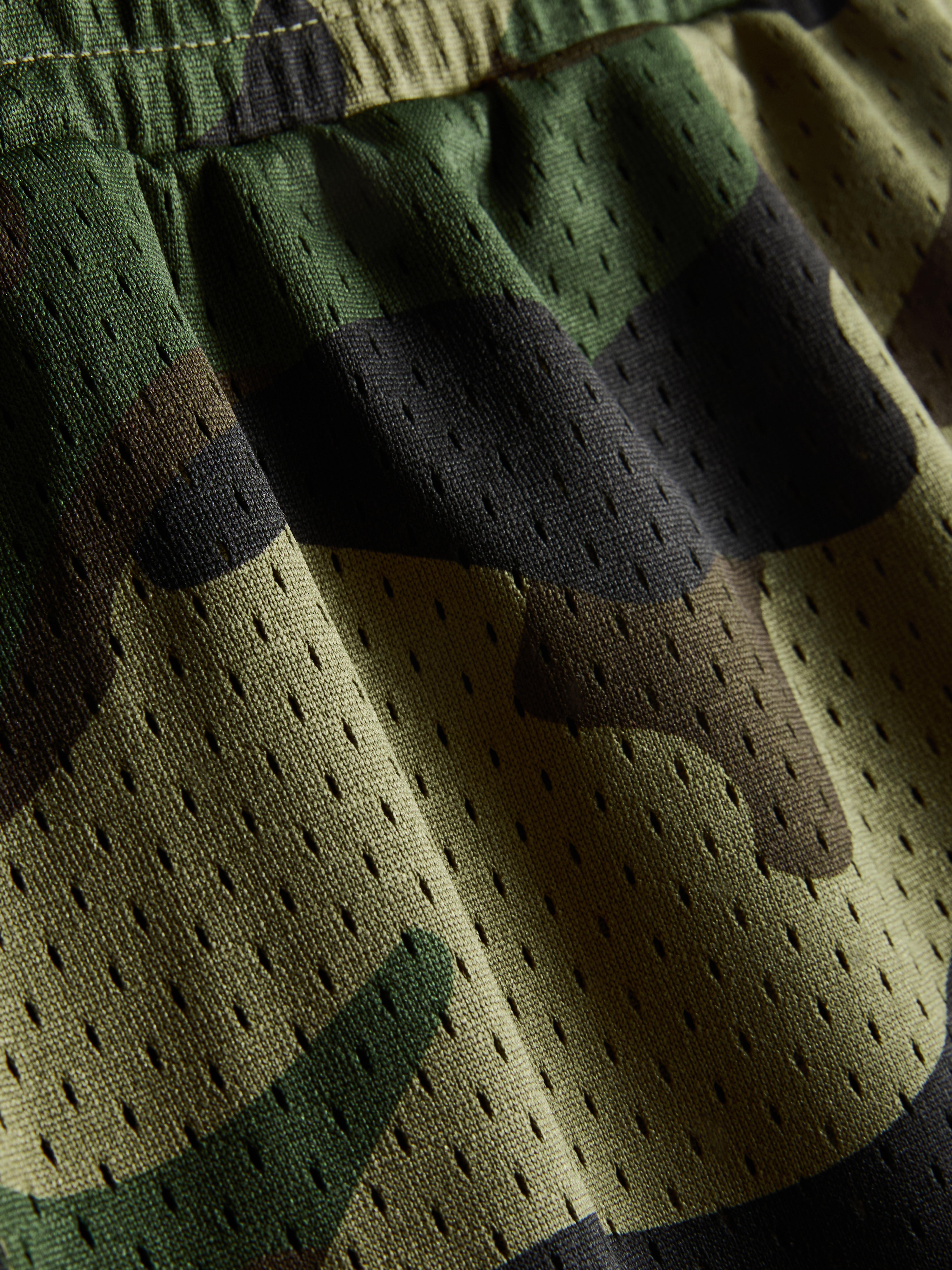 Camo Mesh Shorts