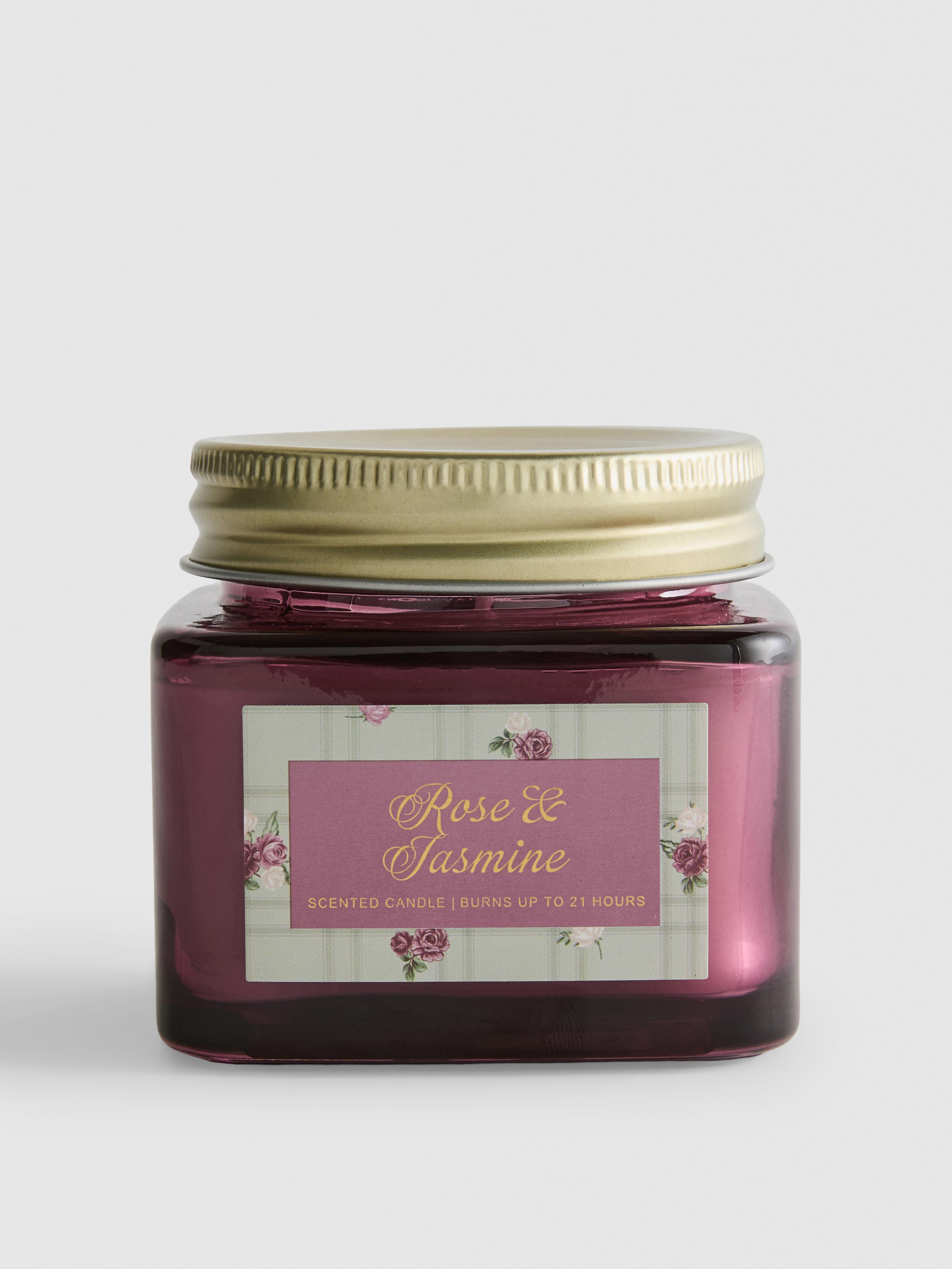 Vela perfumada en frasco
