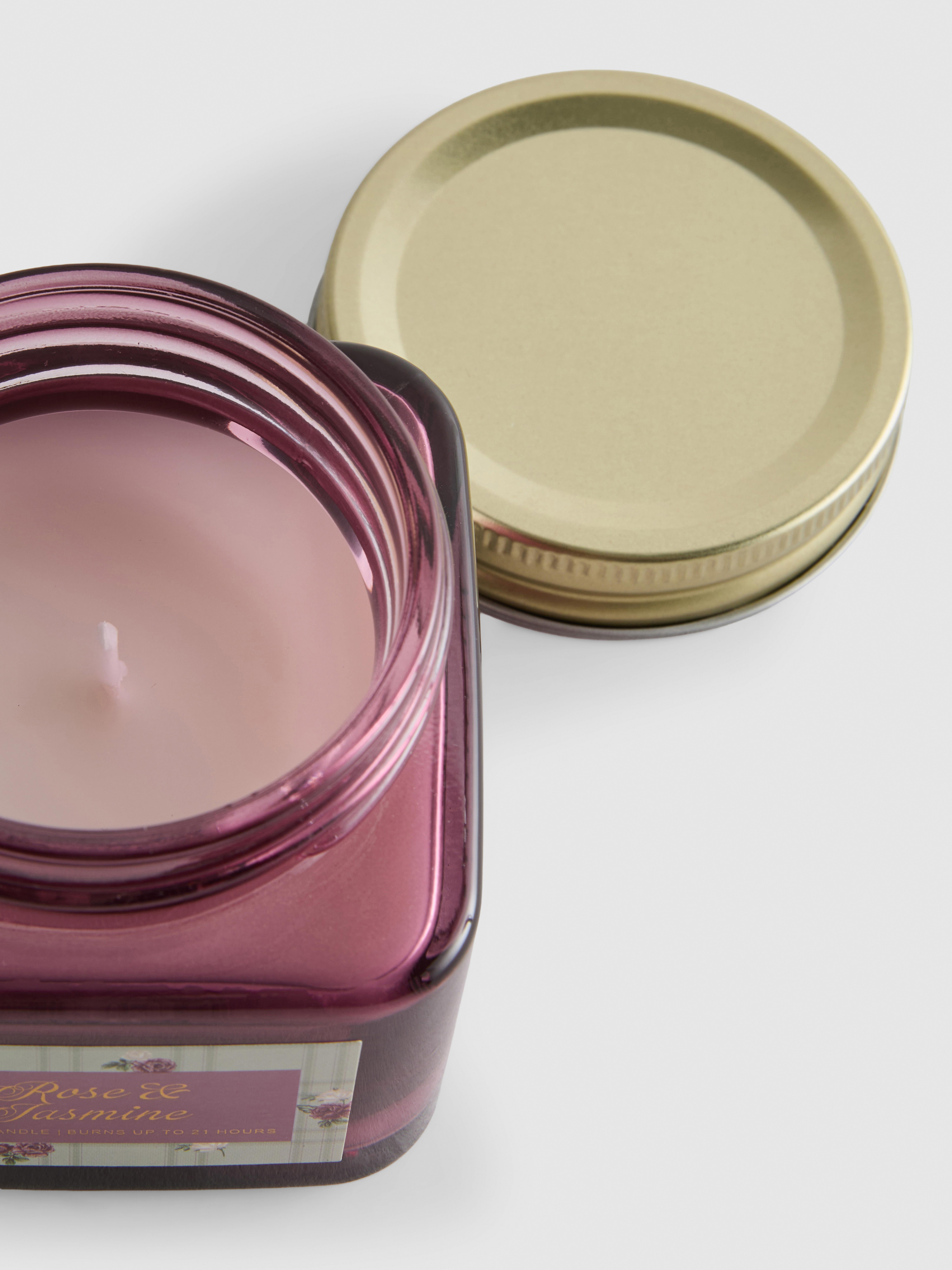 Vela perfumada en frasco