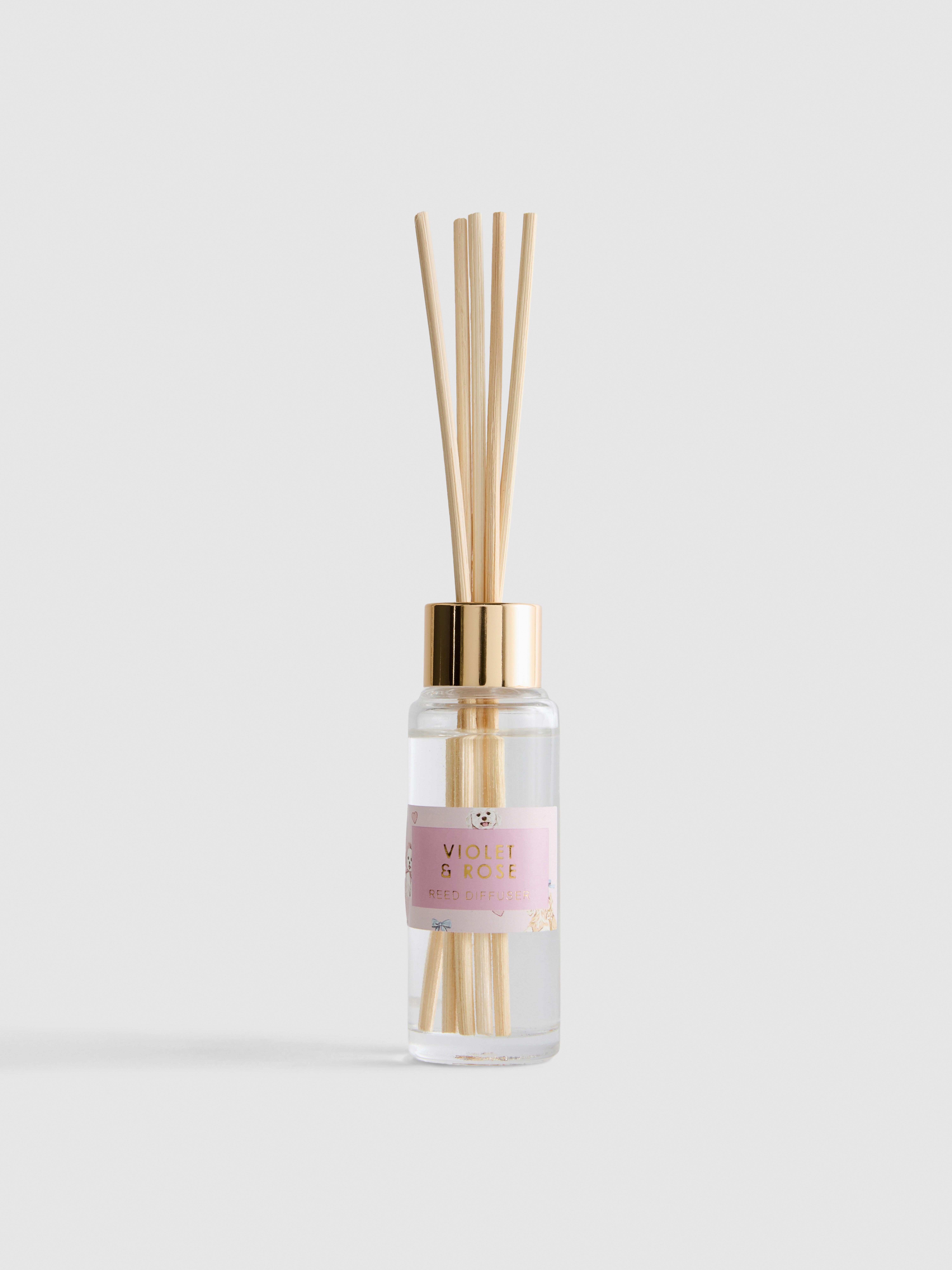 Difusor bambu perfumado Rosa-claro