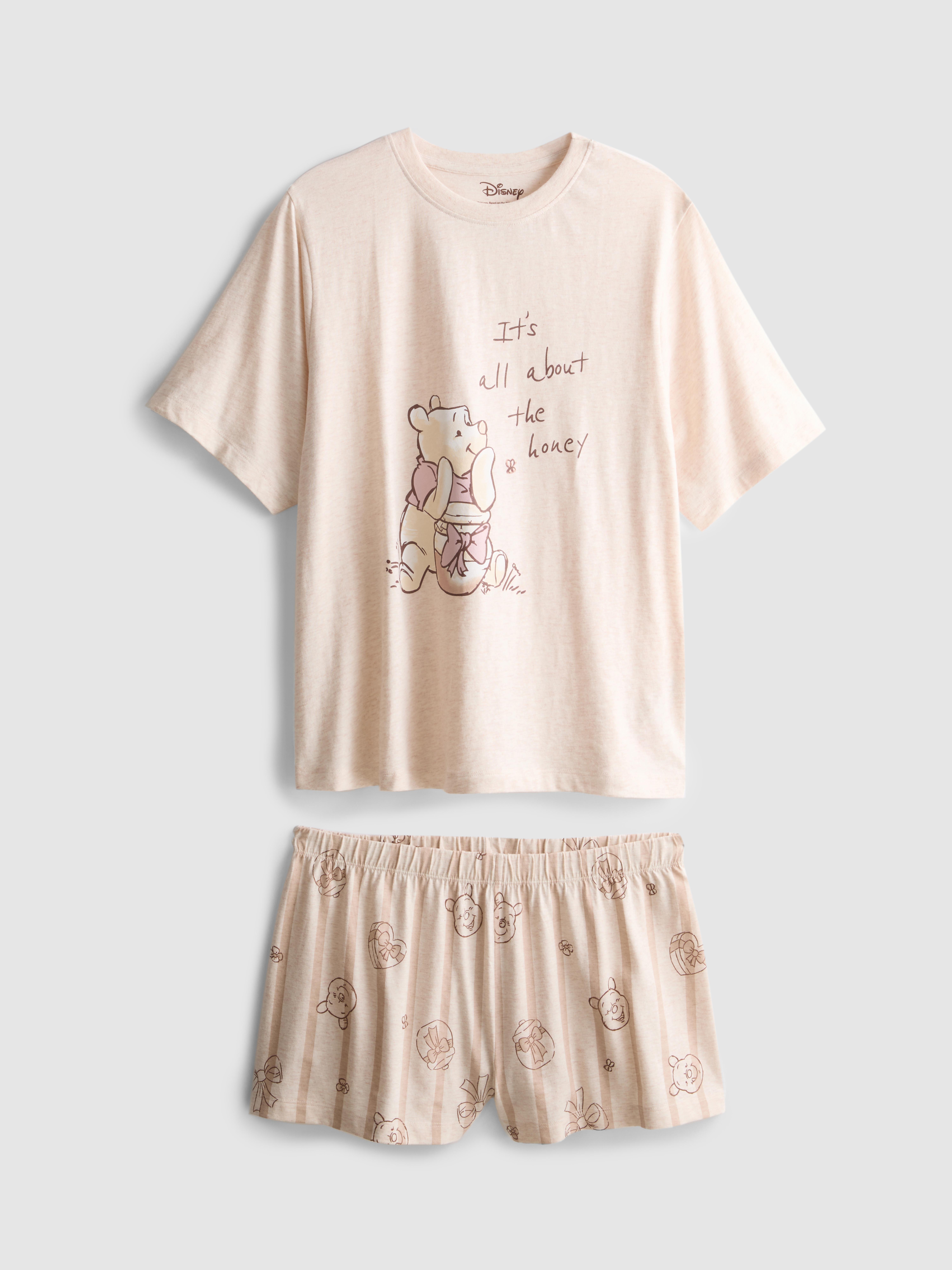 Disney's Winnie the Pooh Cotton Graphic Shorty Pajamas