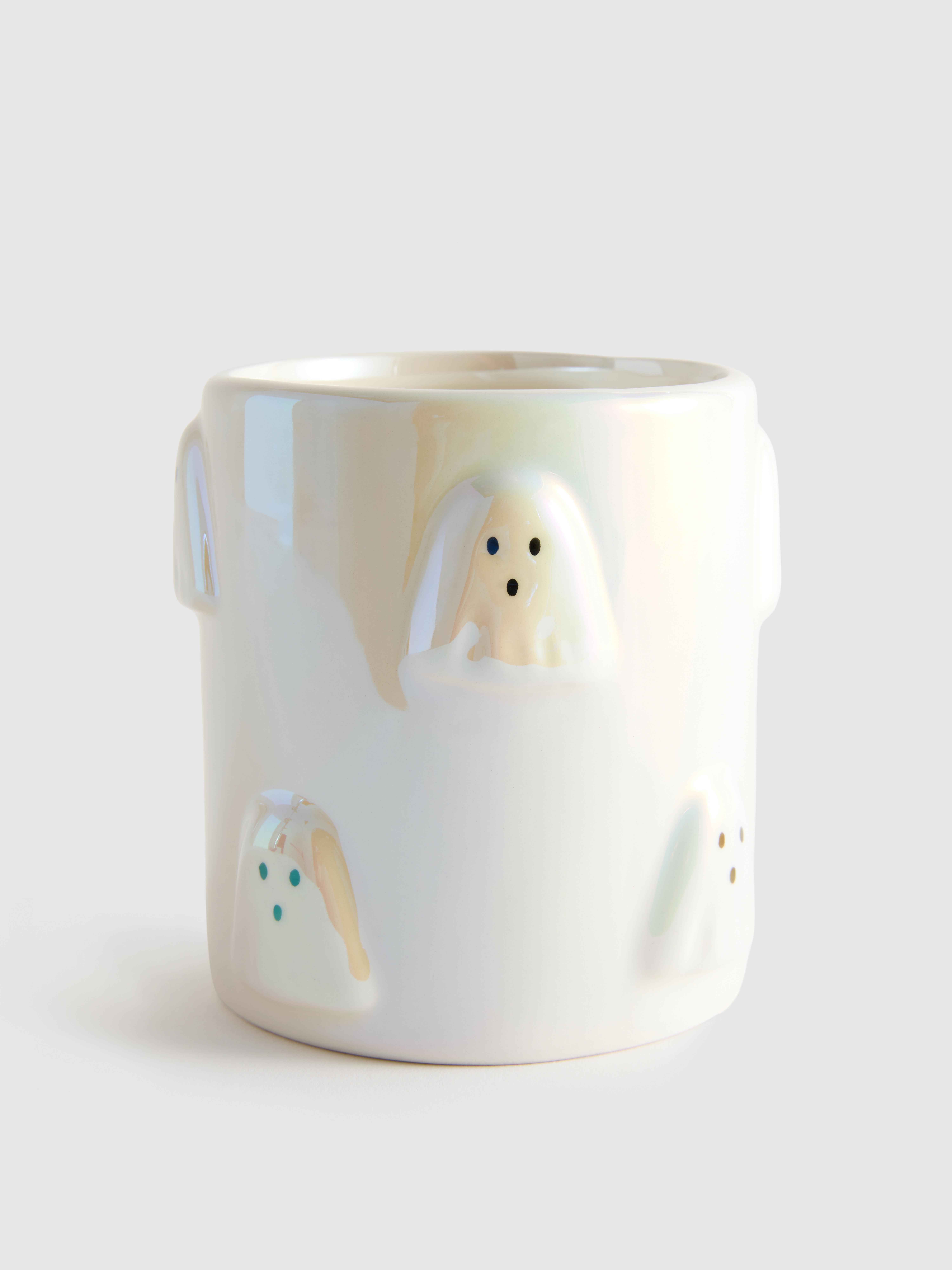 Iridescent Ghost Candle