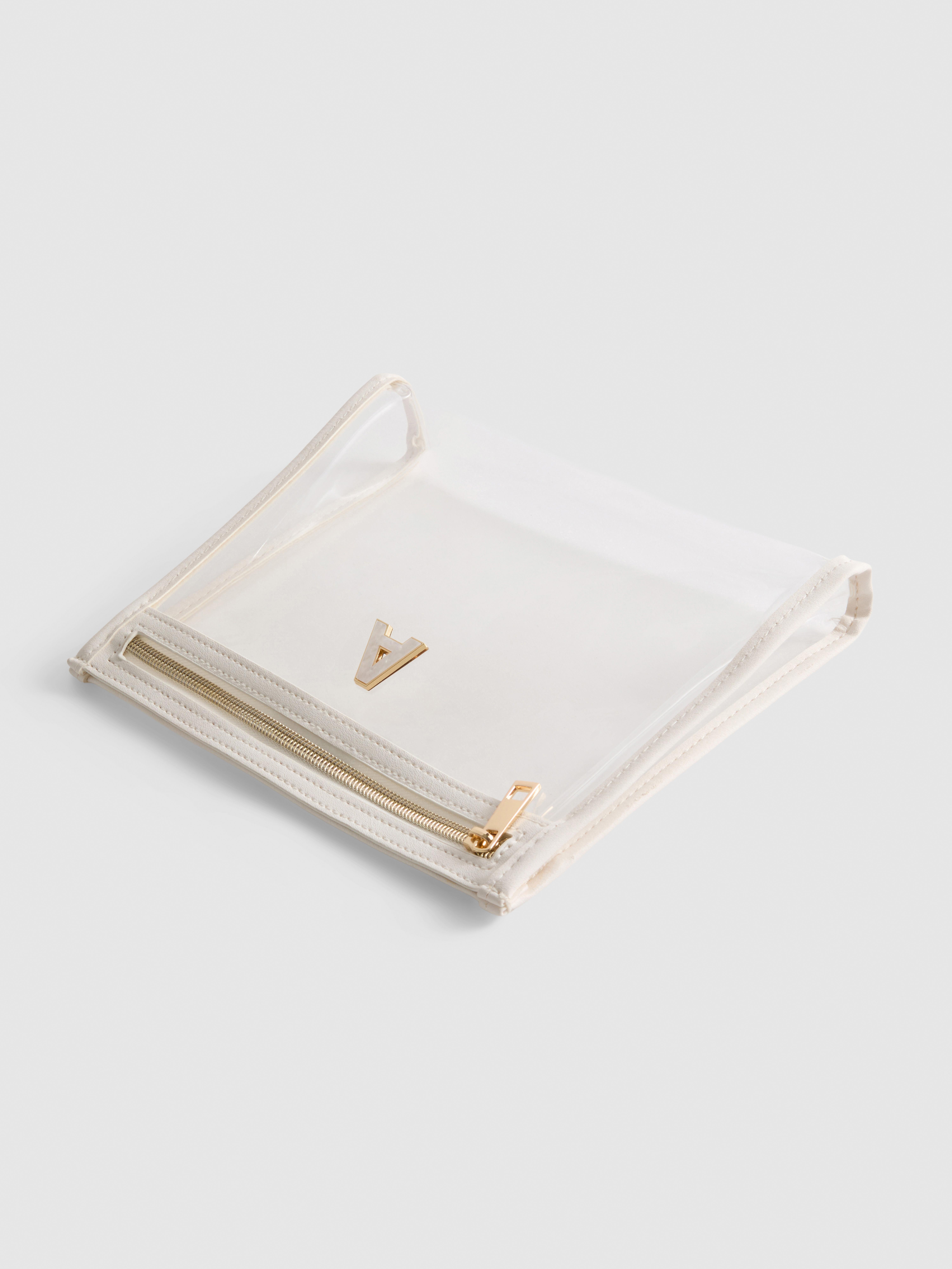 Initial Makeup Bag