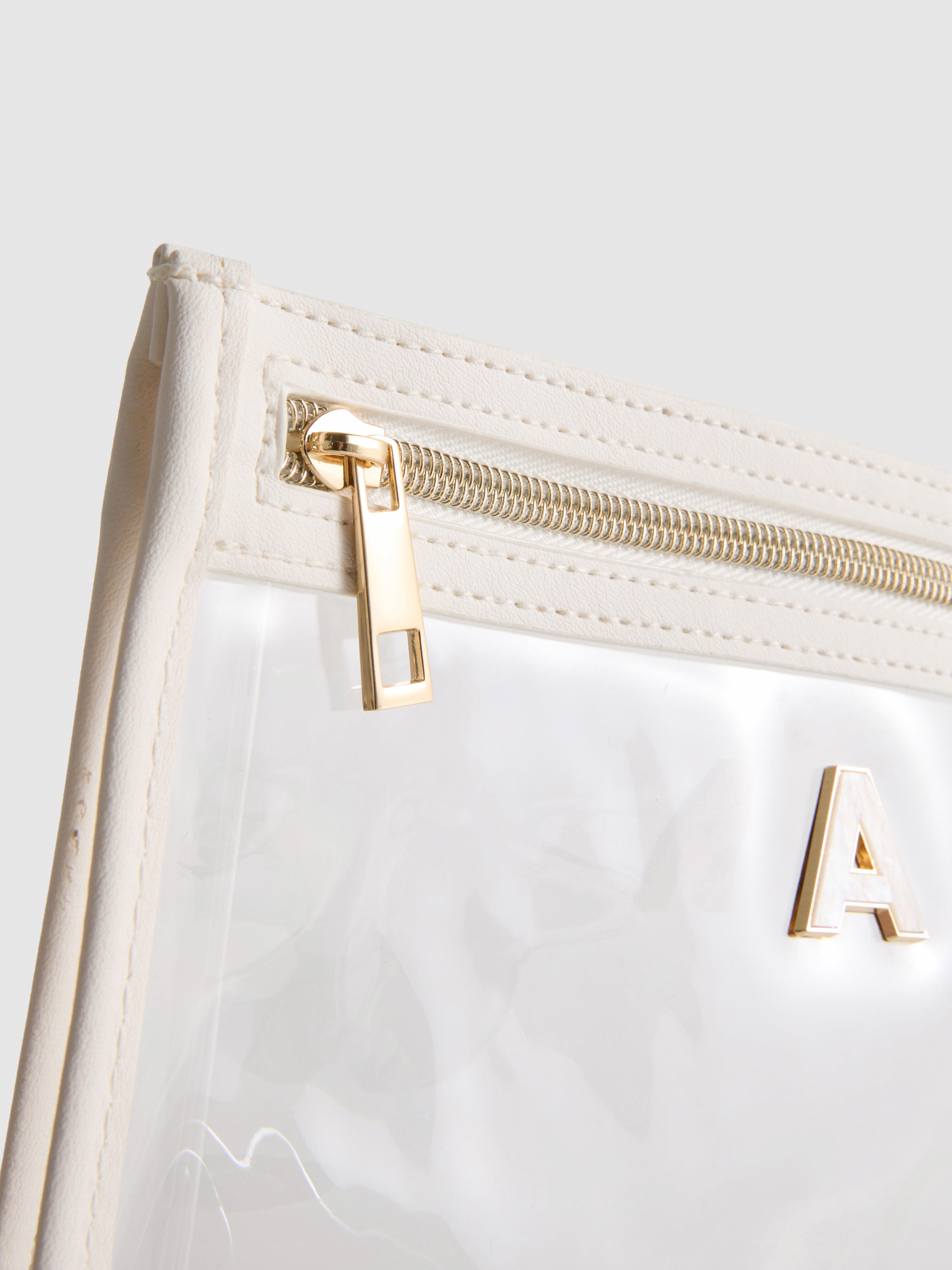 Initial Makeup Bag