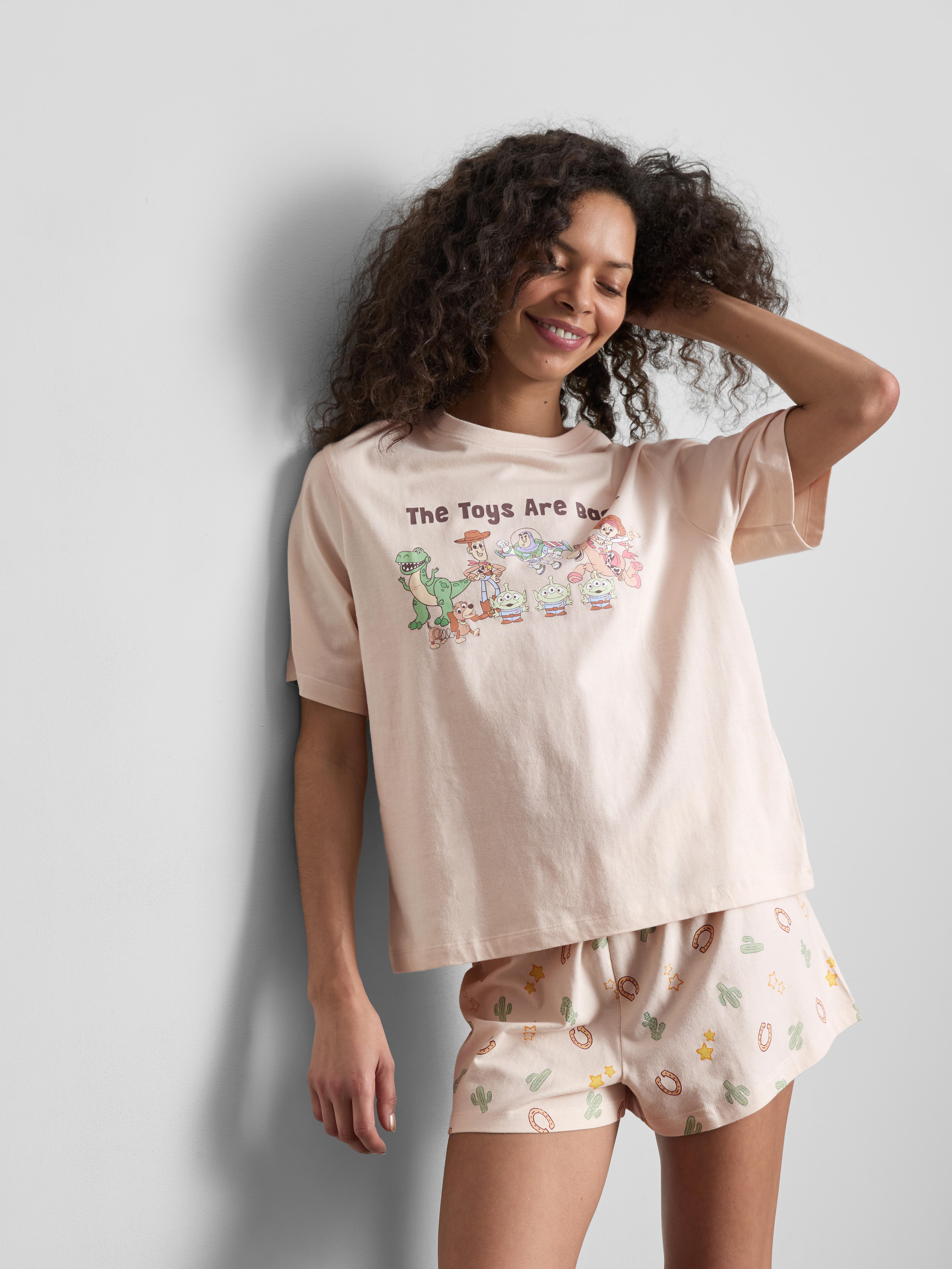 Disney's Toy Story Graphic Cotton Shorty Pajamas