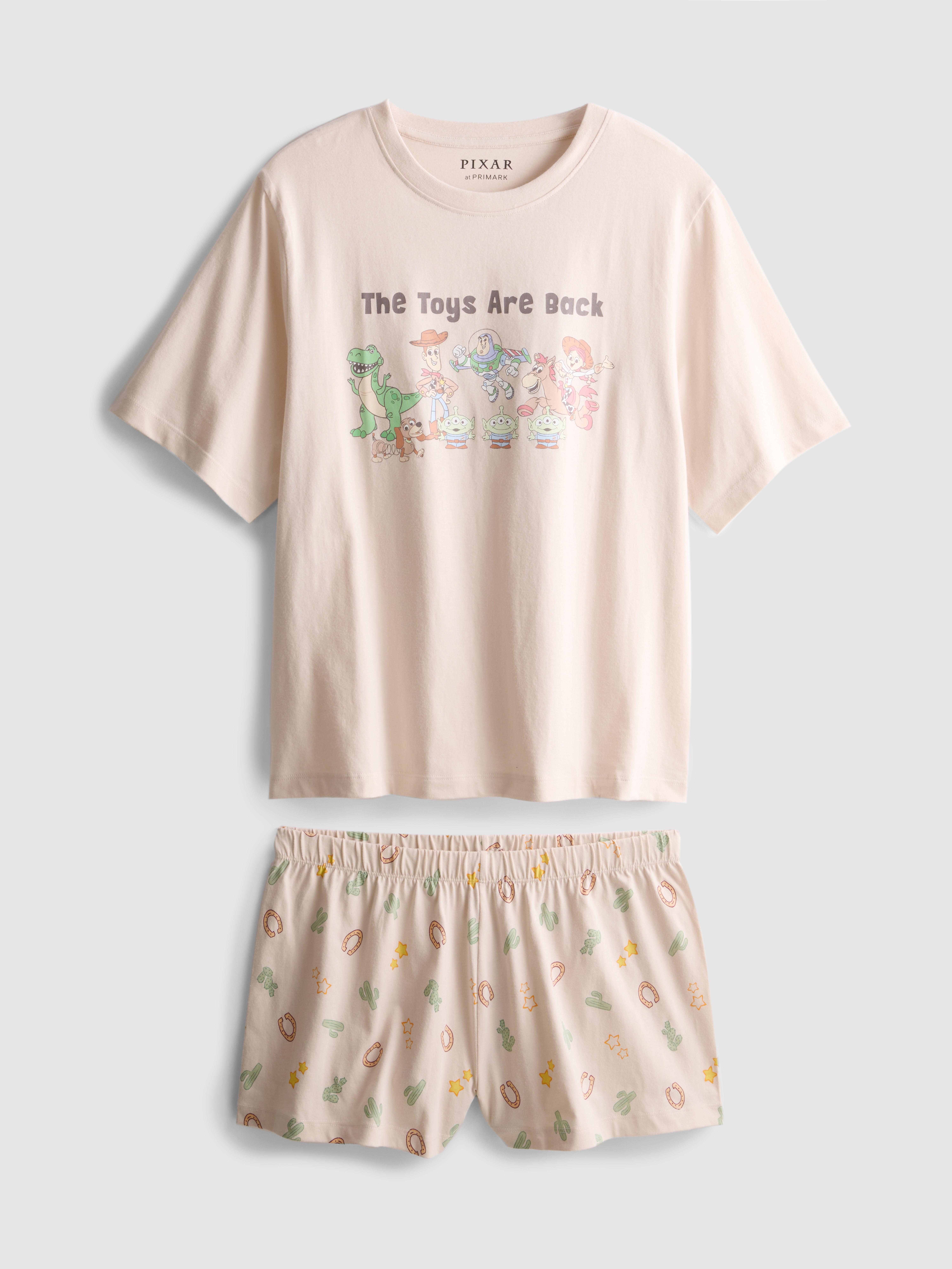 Disney's Toy Story Graphic Cotton Shorty Pajamas