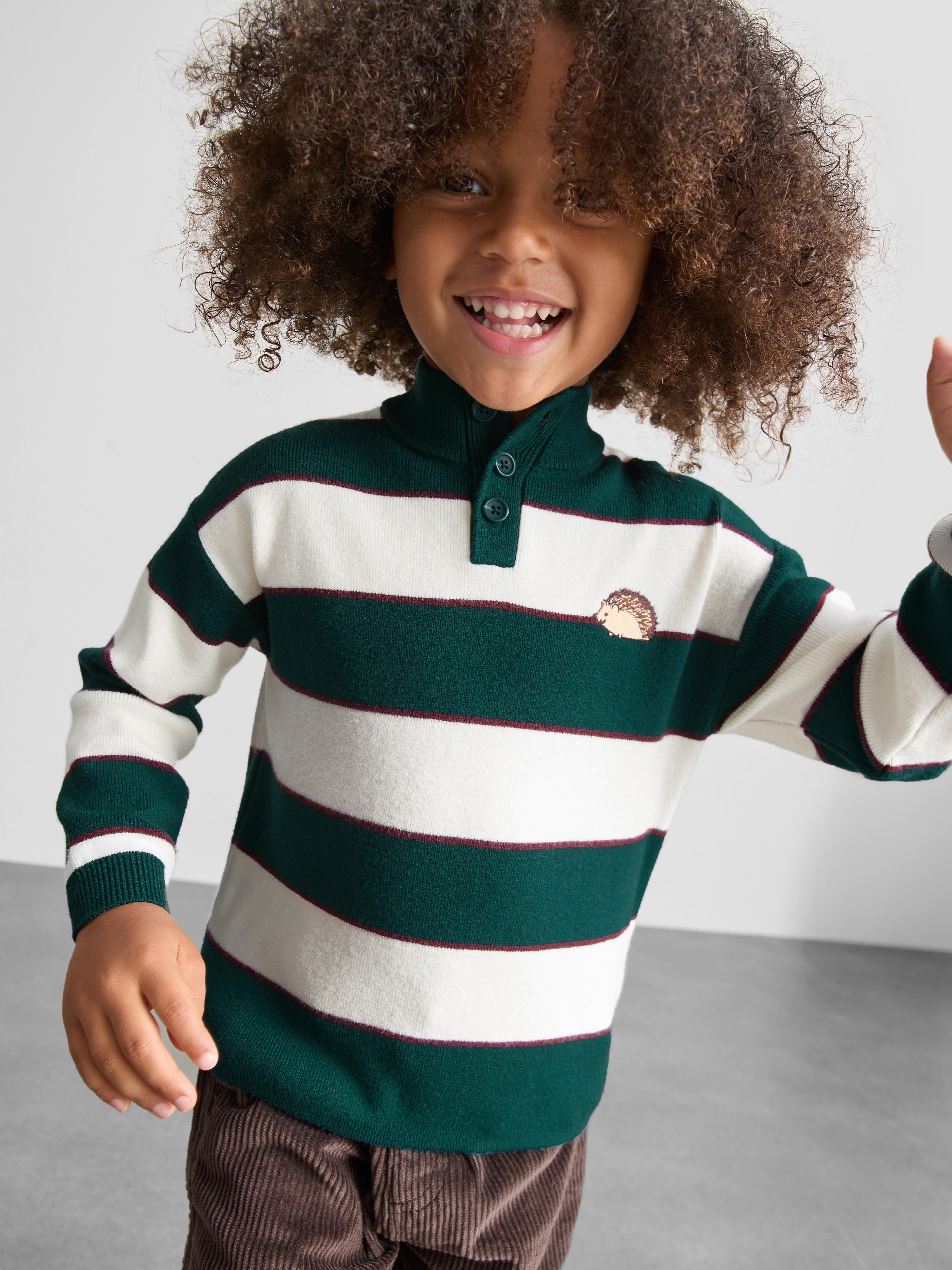 1-9yrs | Funnel Neck Sweater