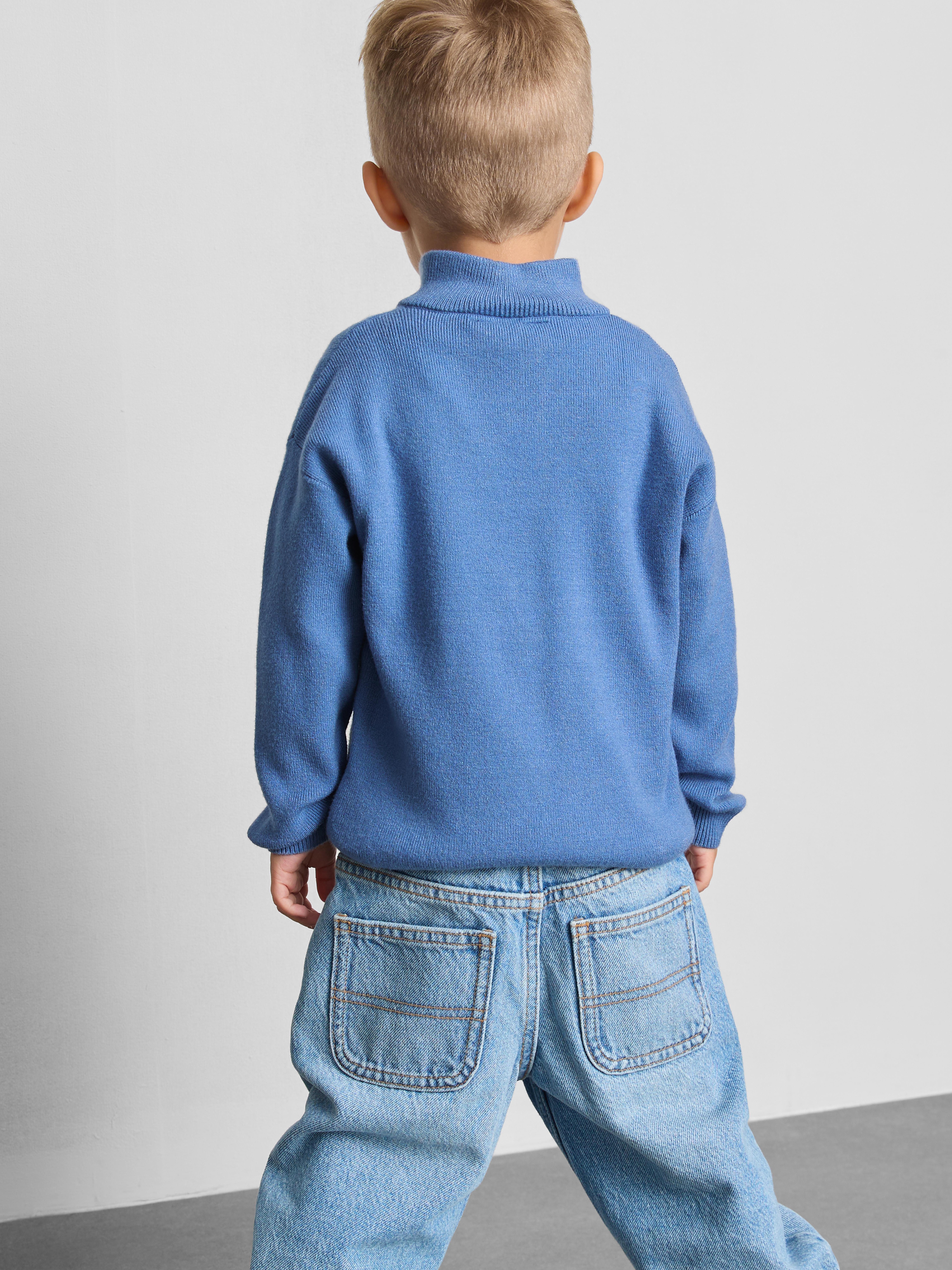 1-9yrs | Funnel Neck Sweater
