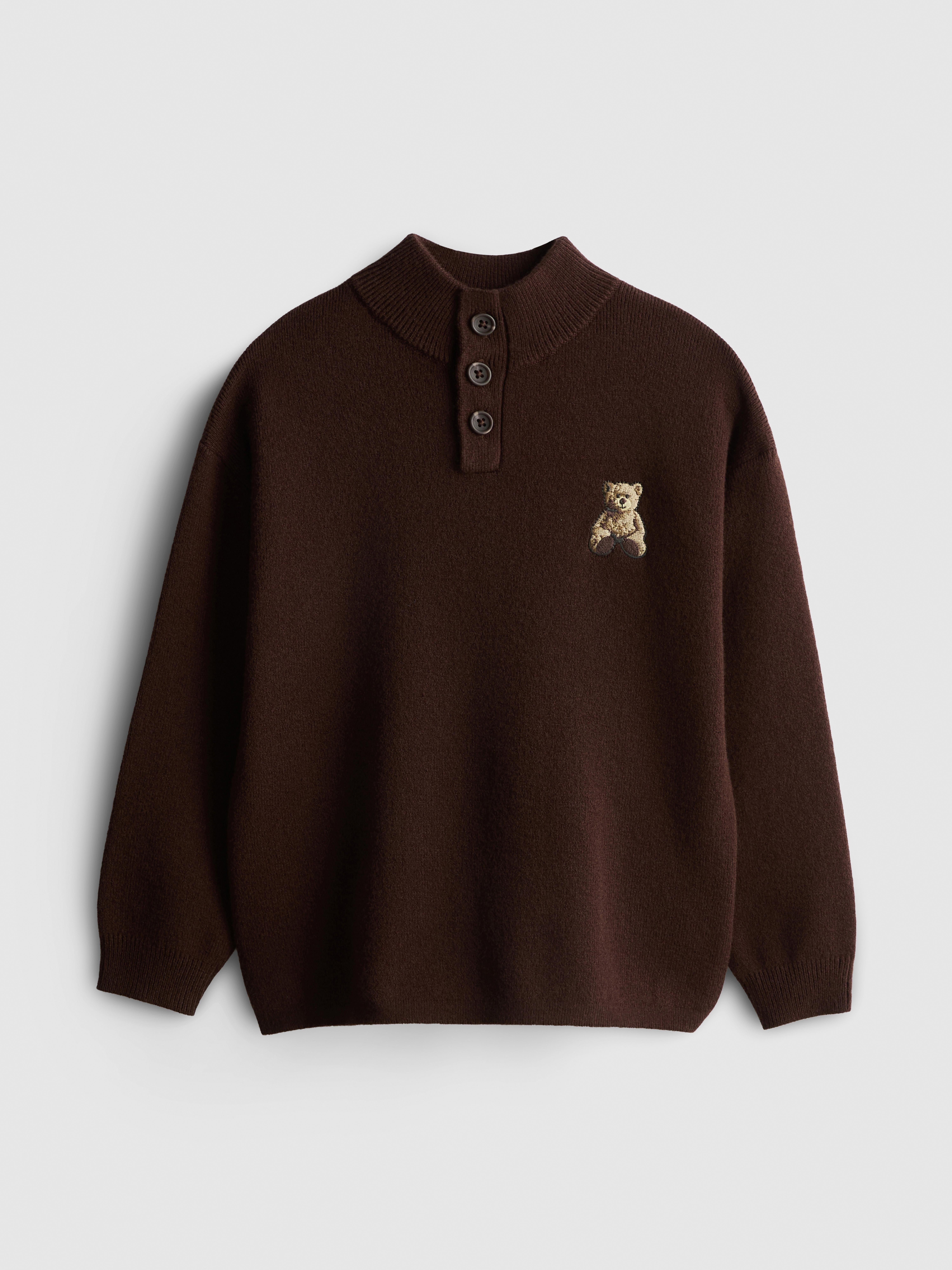 1-9yrs | Funnel Neck Sweater