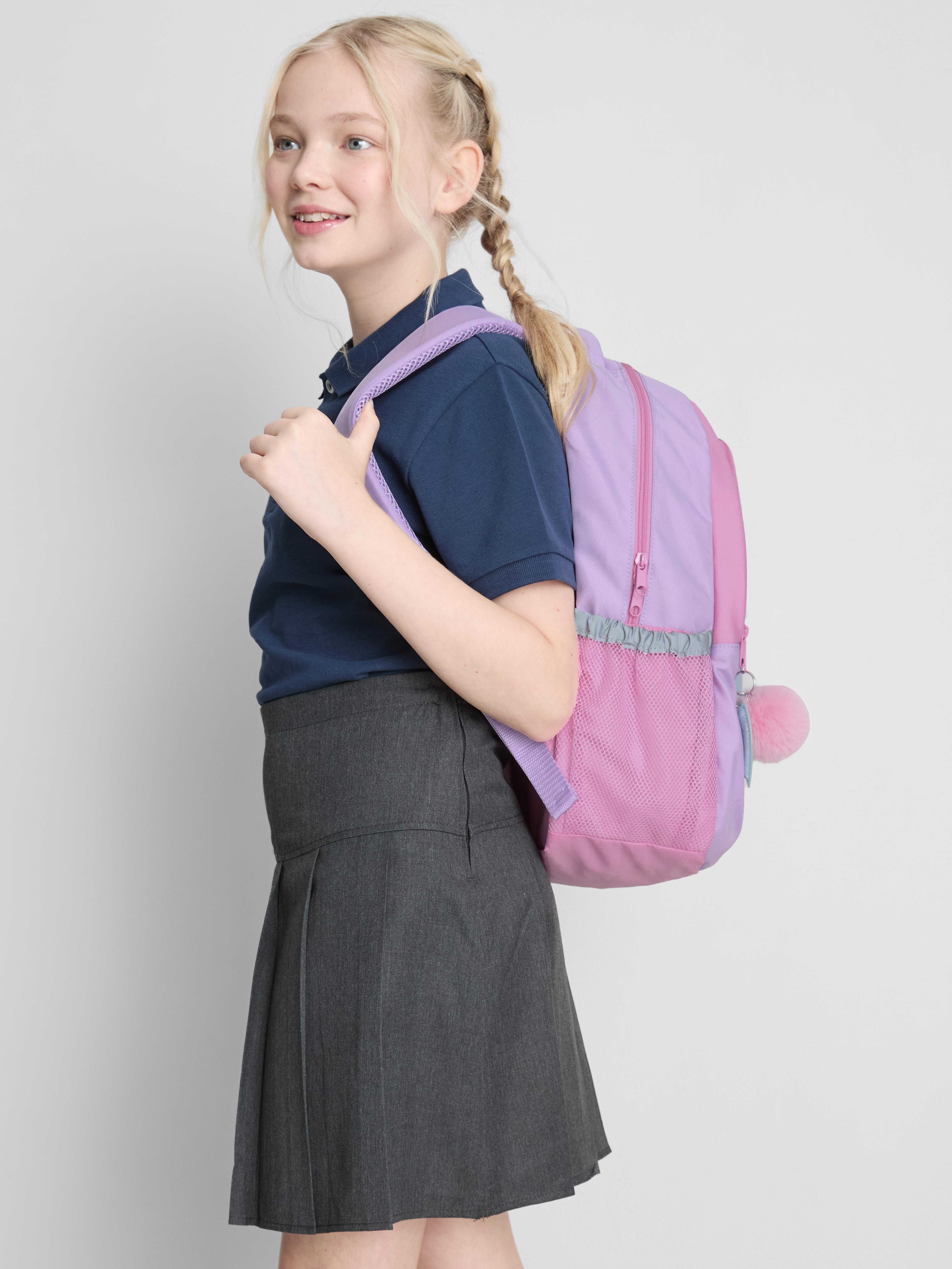 Schoolrugzak met kleurverloop