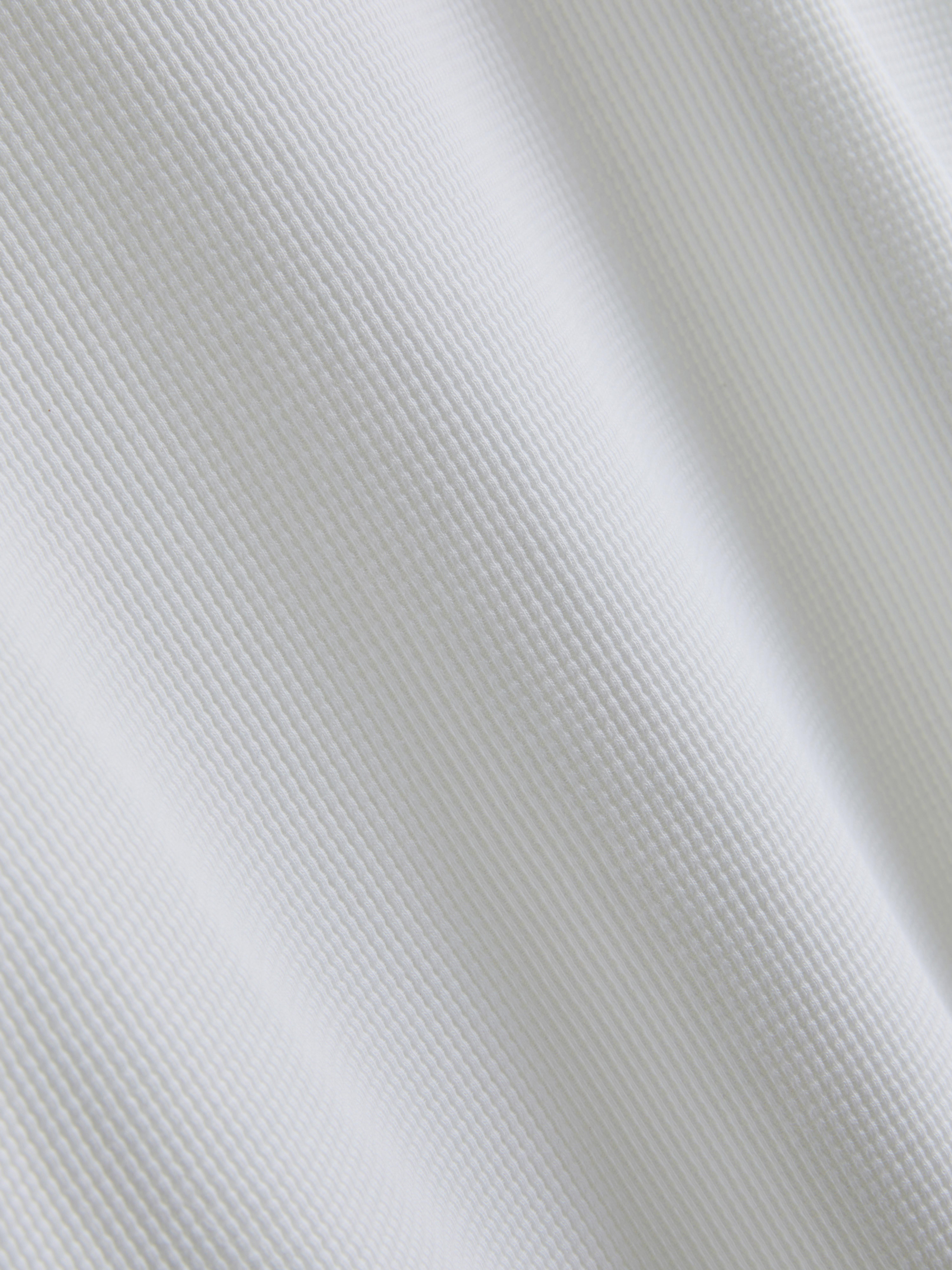 Strukturiertes T-Shirt mit geradem Schnitt
