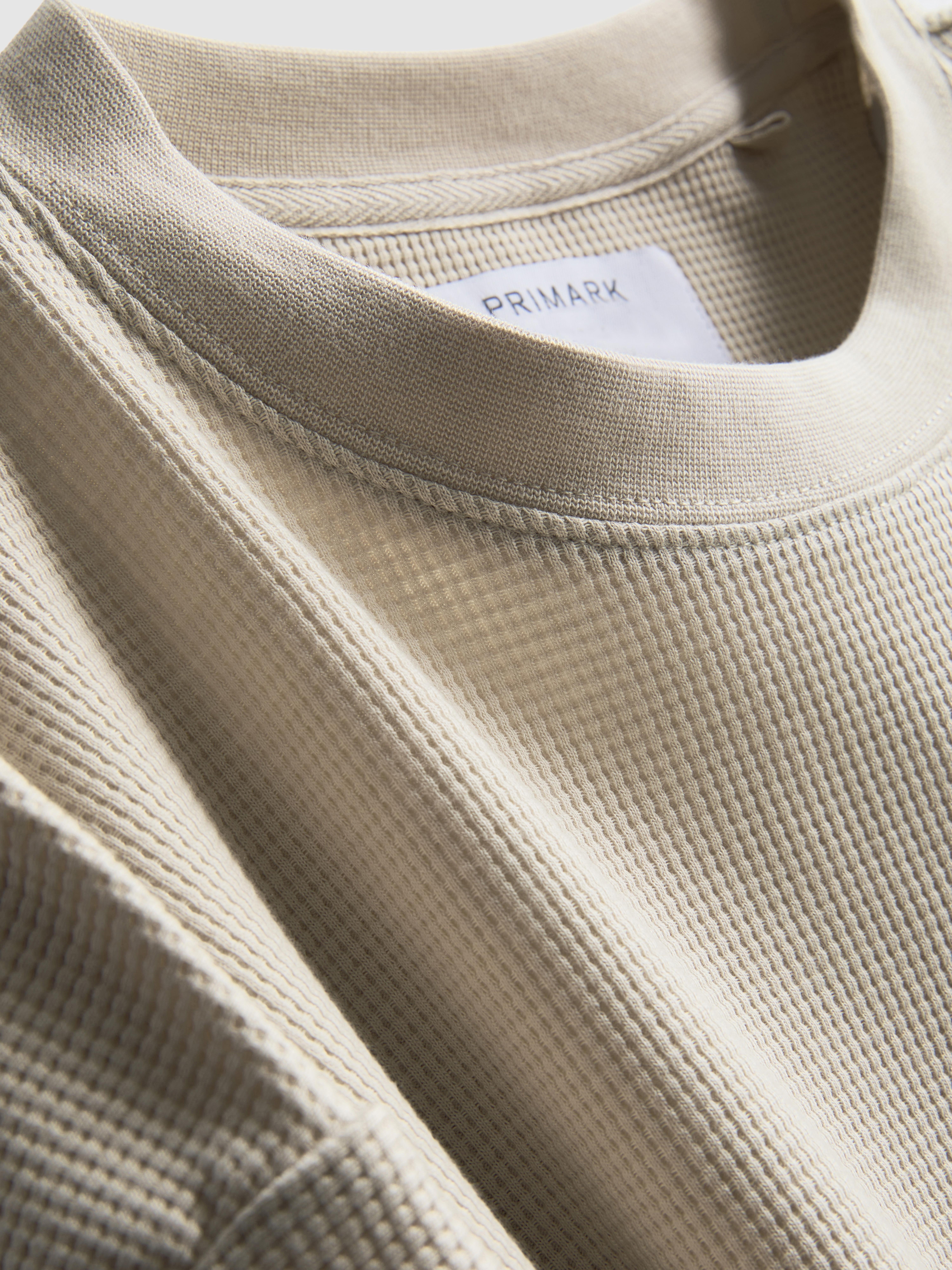 T-shirt larga texturada
