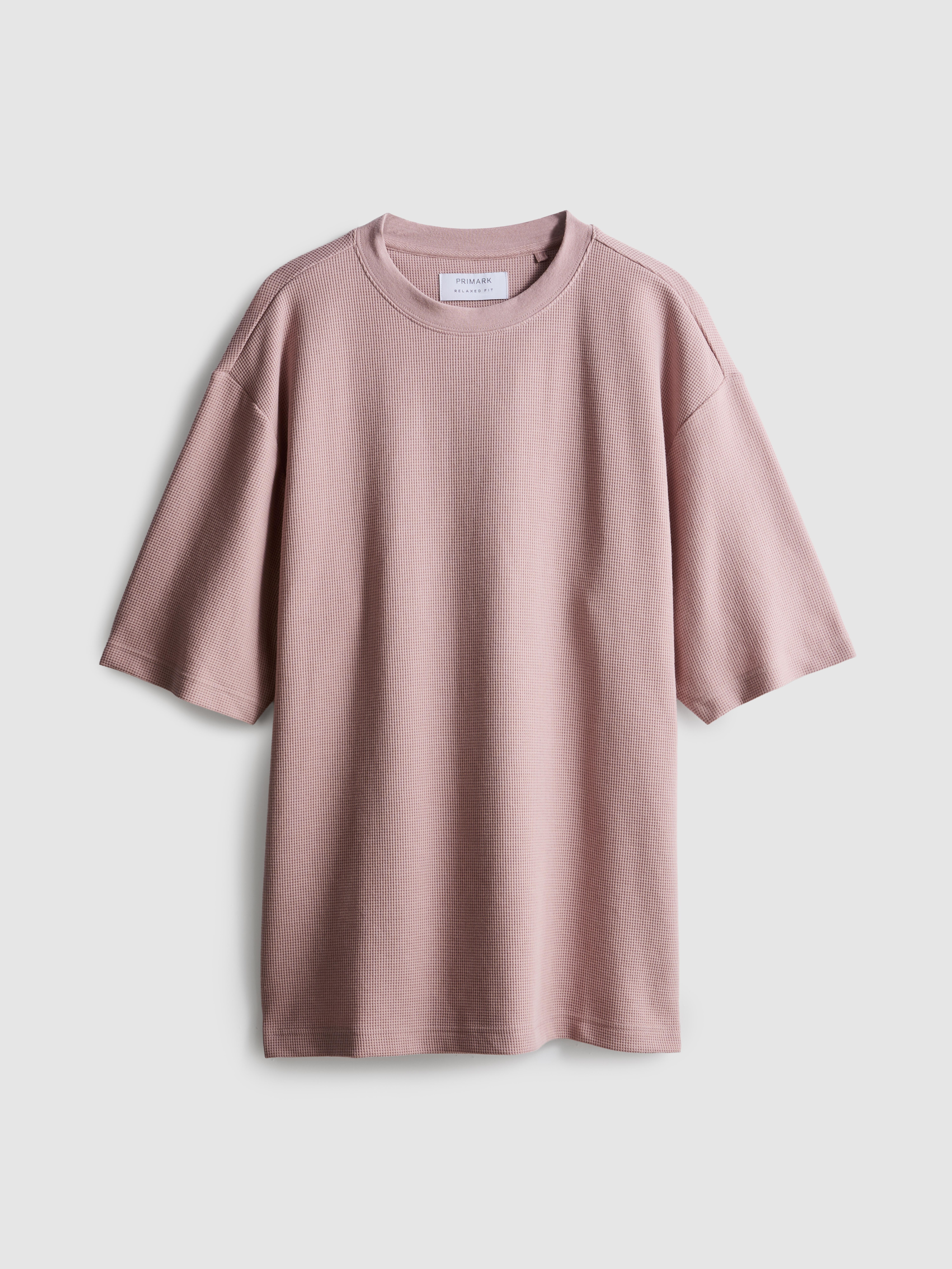 T-shirt droit texturé