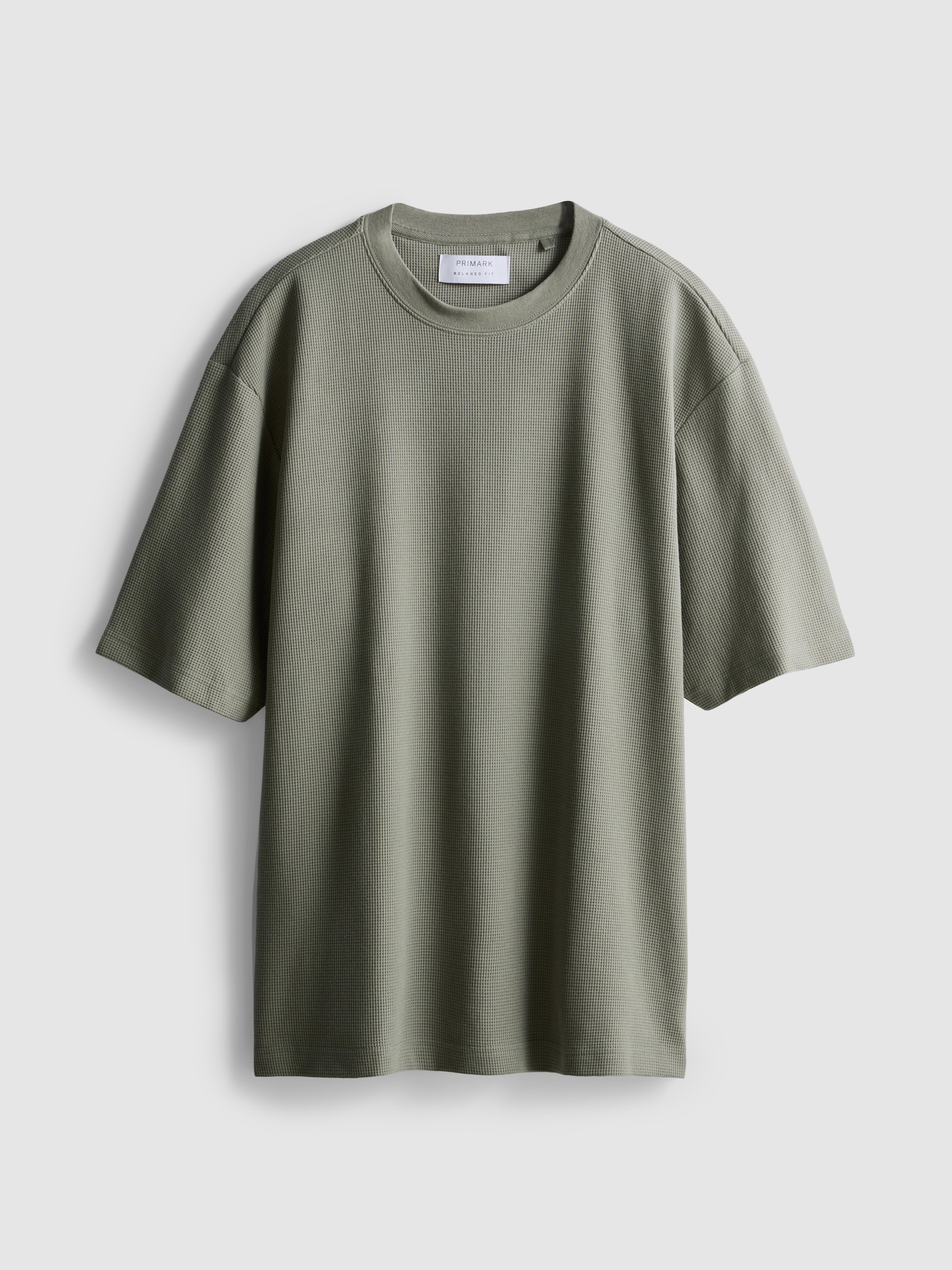 T-shirt droit texturé