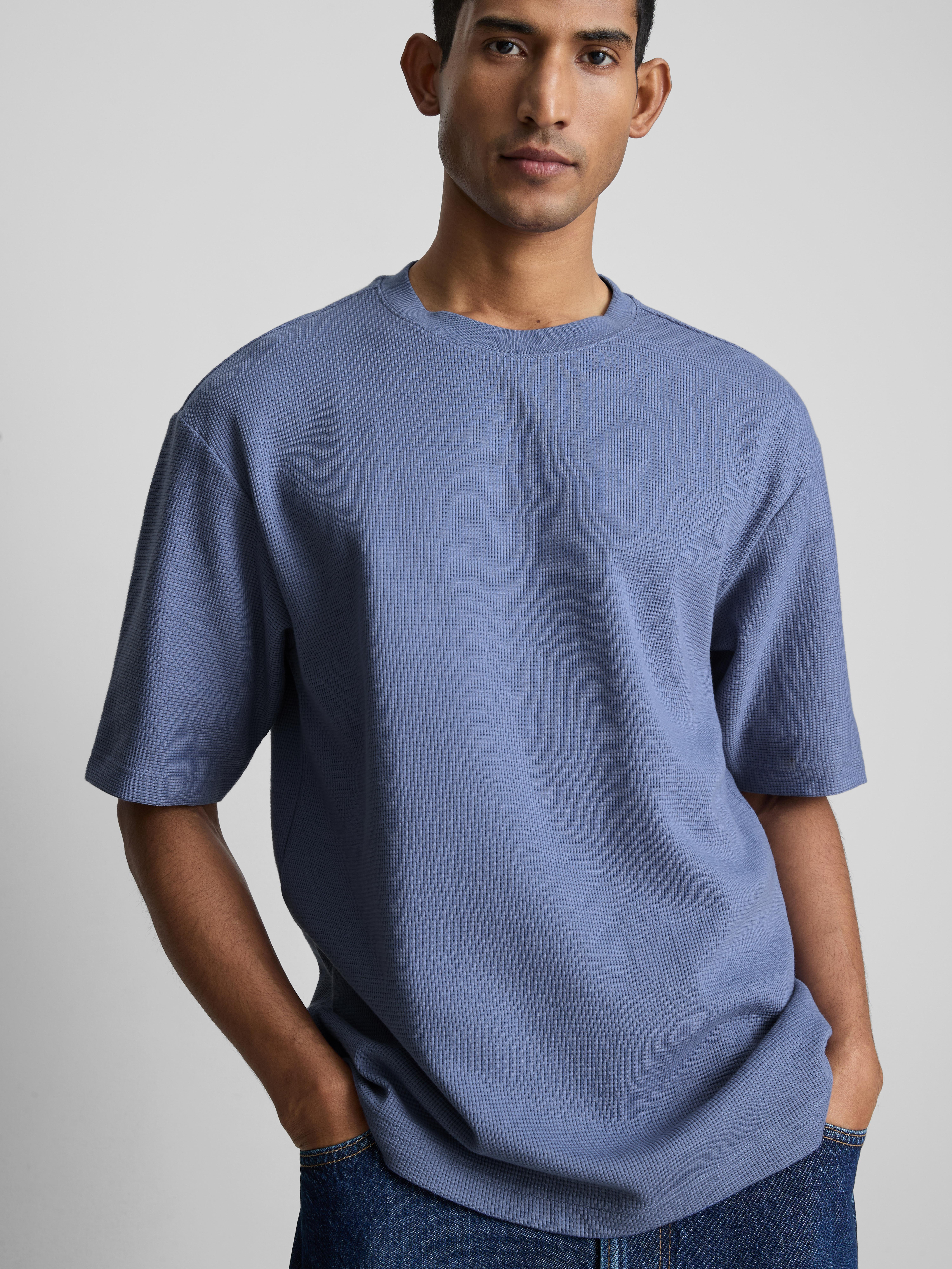 Textured Boxy T-Shirt