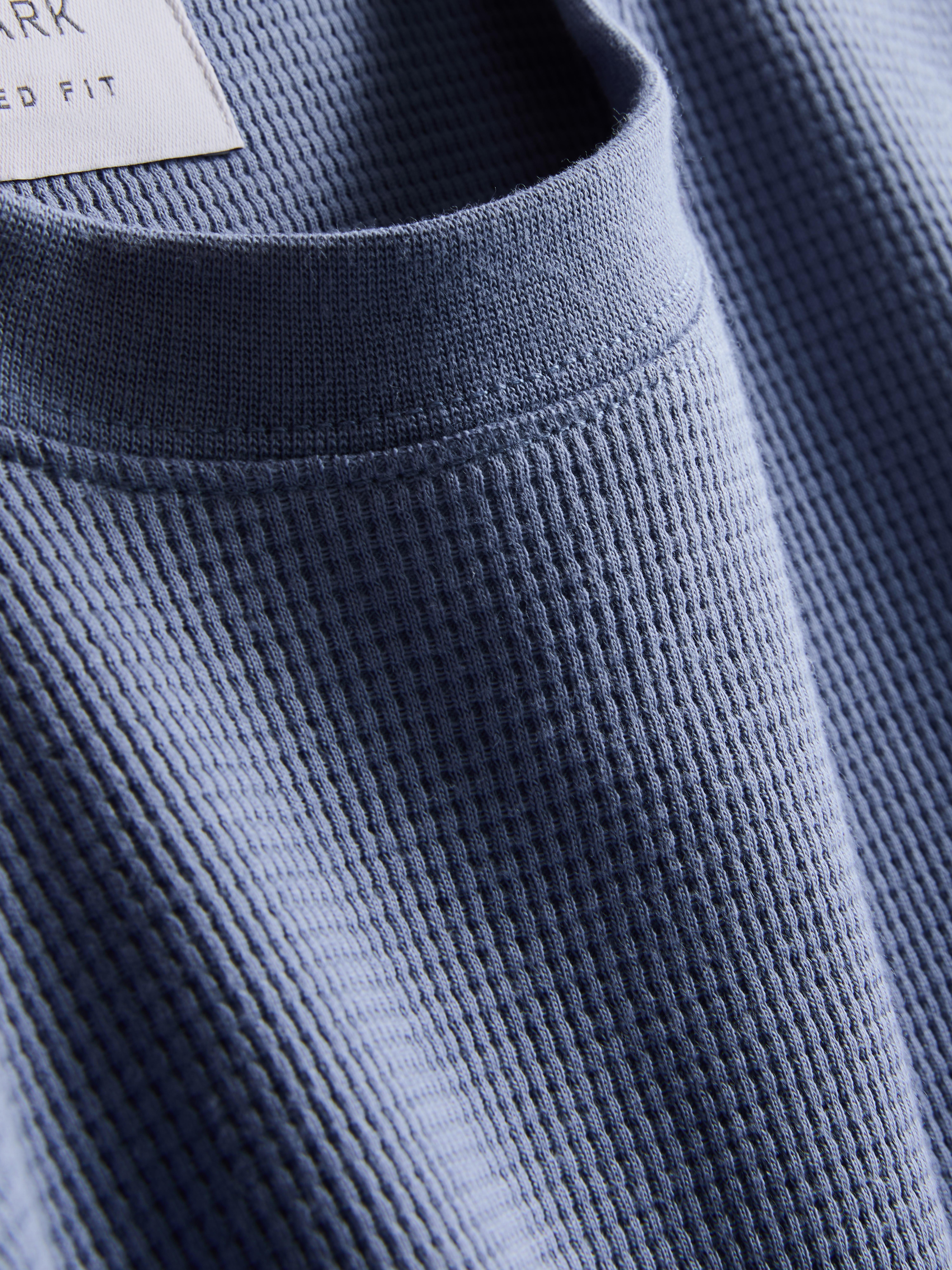 Wijdvallend T-shirt met textuur