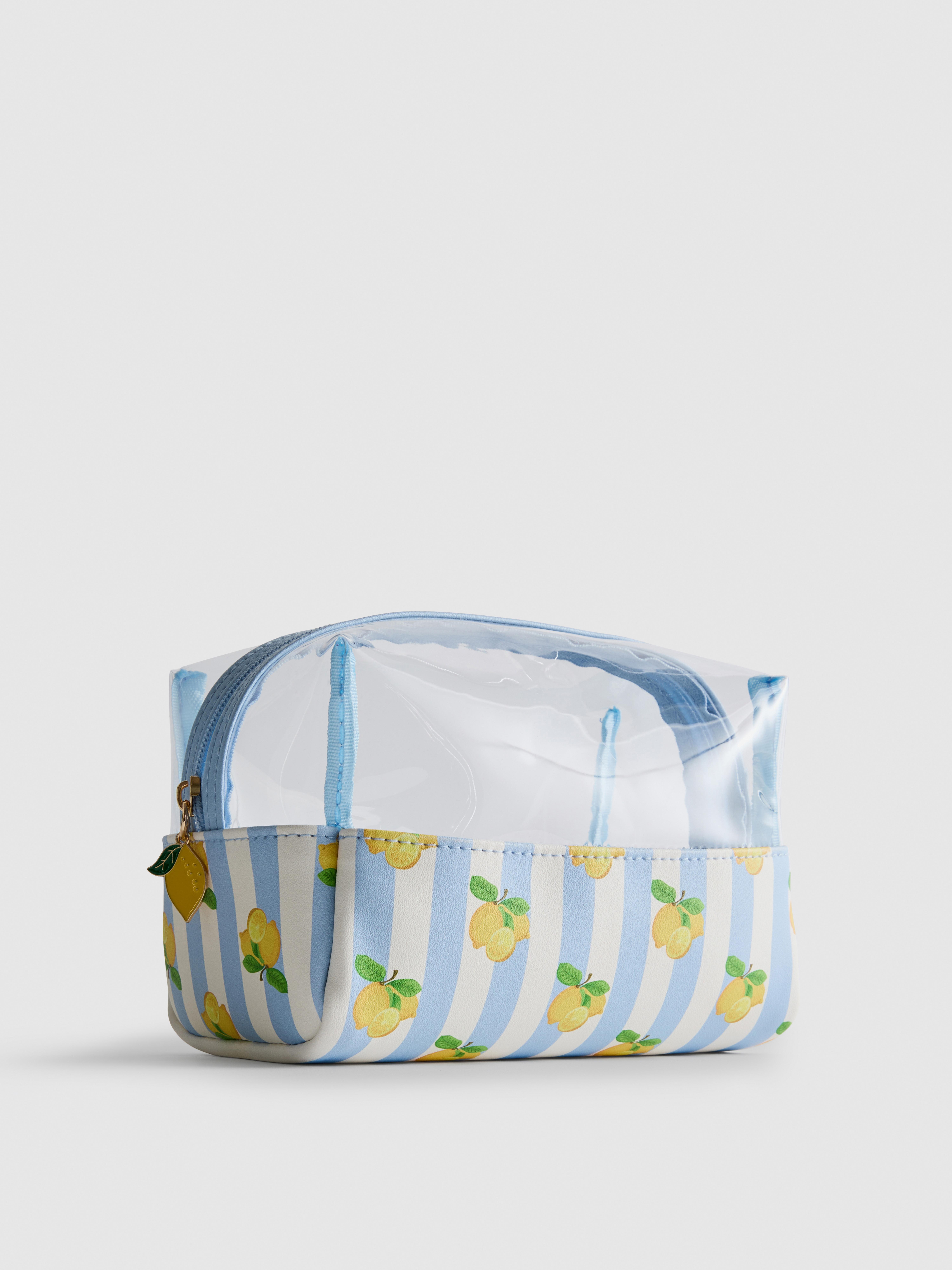 Make-uptas met citroenenprint