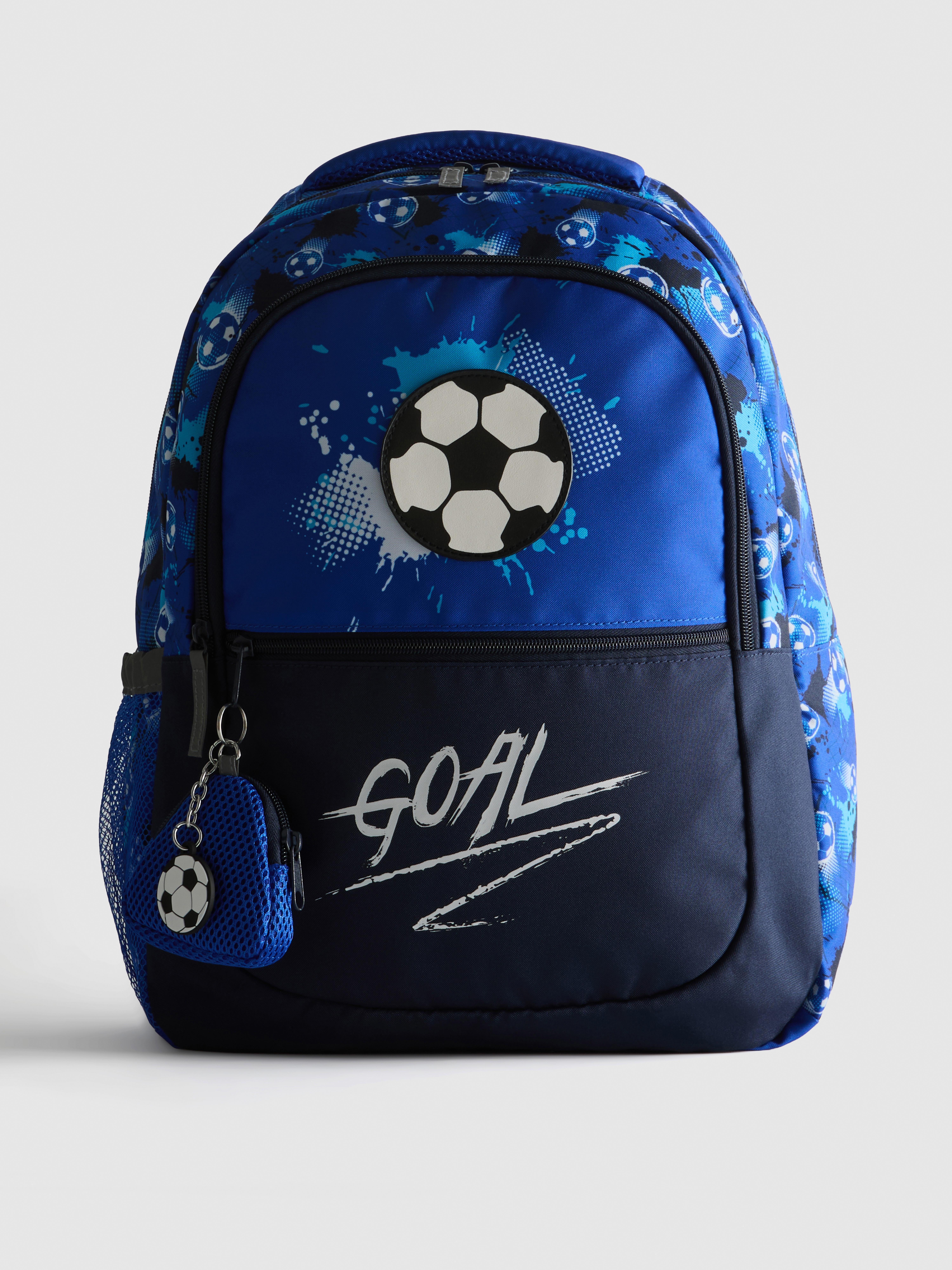 Football Graphic School Backpack