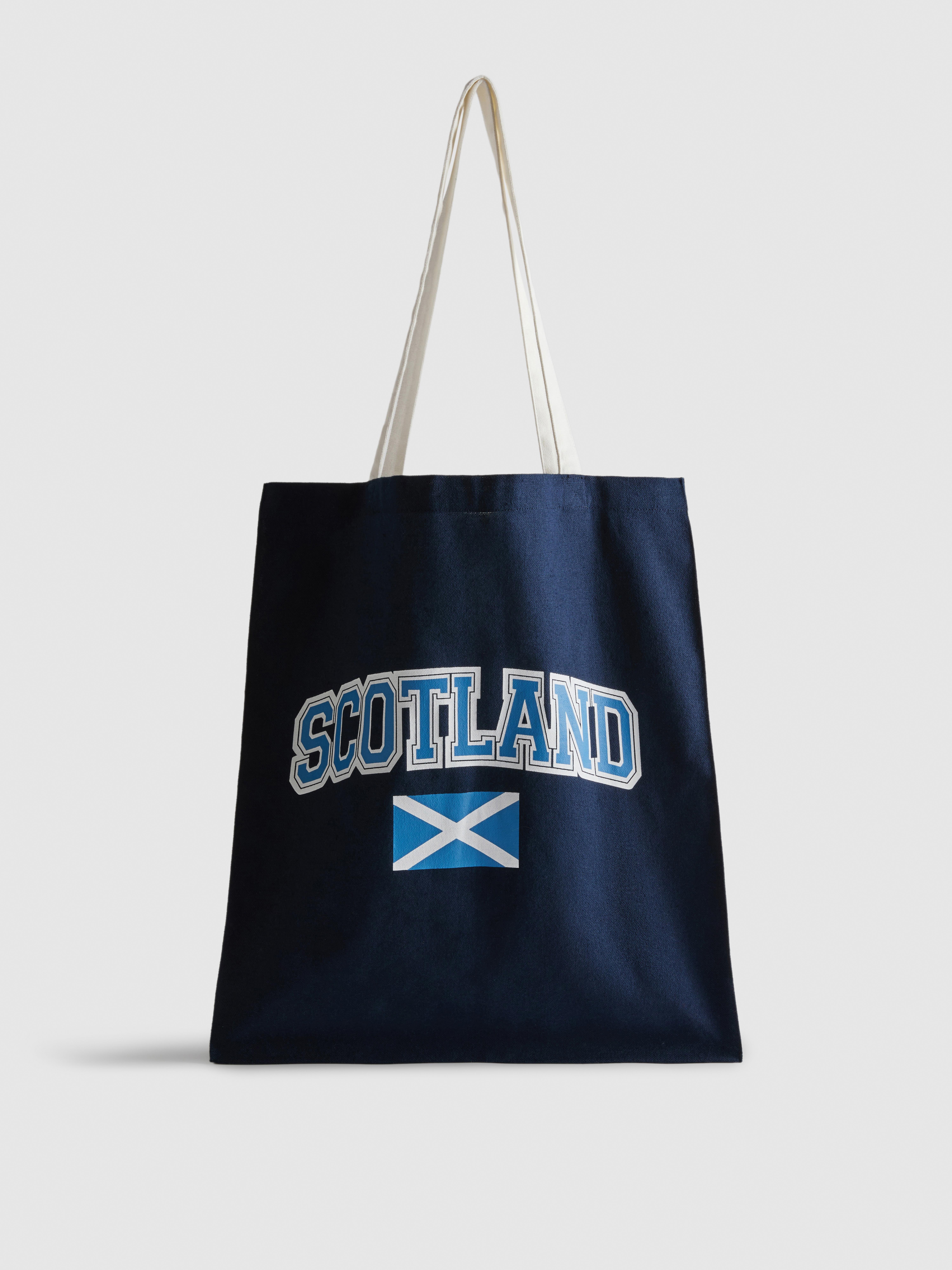 Scotland Slogan Tote Bag