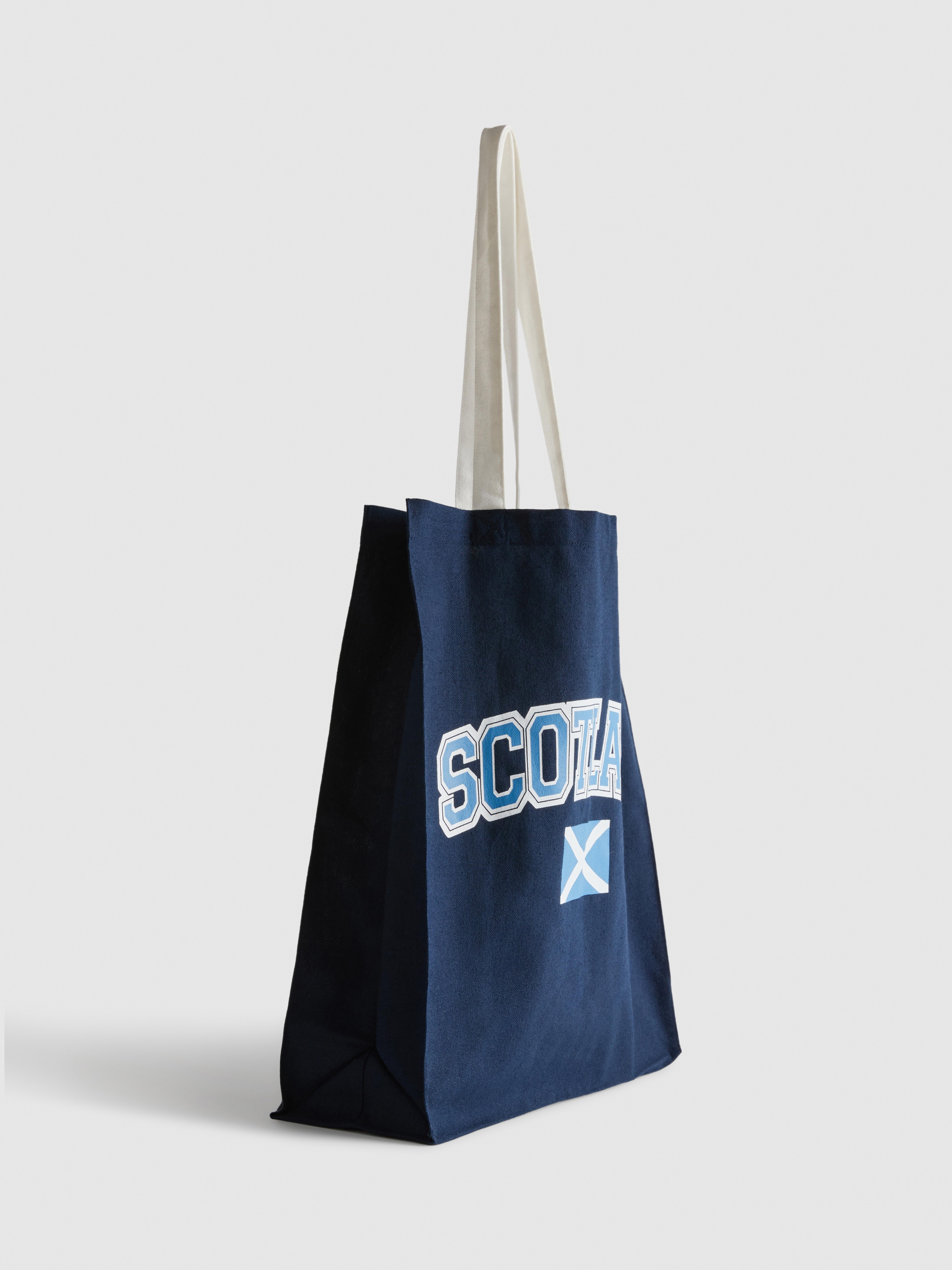 Scotland Slogan Tote Bag