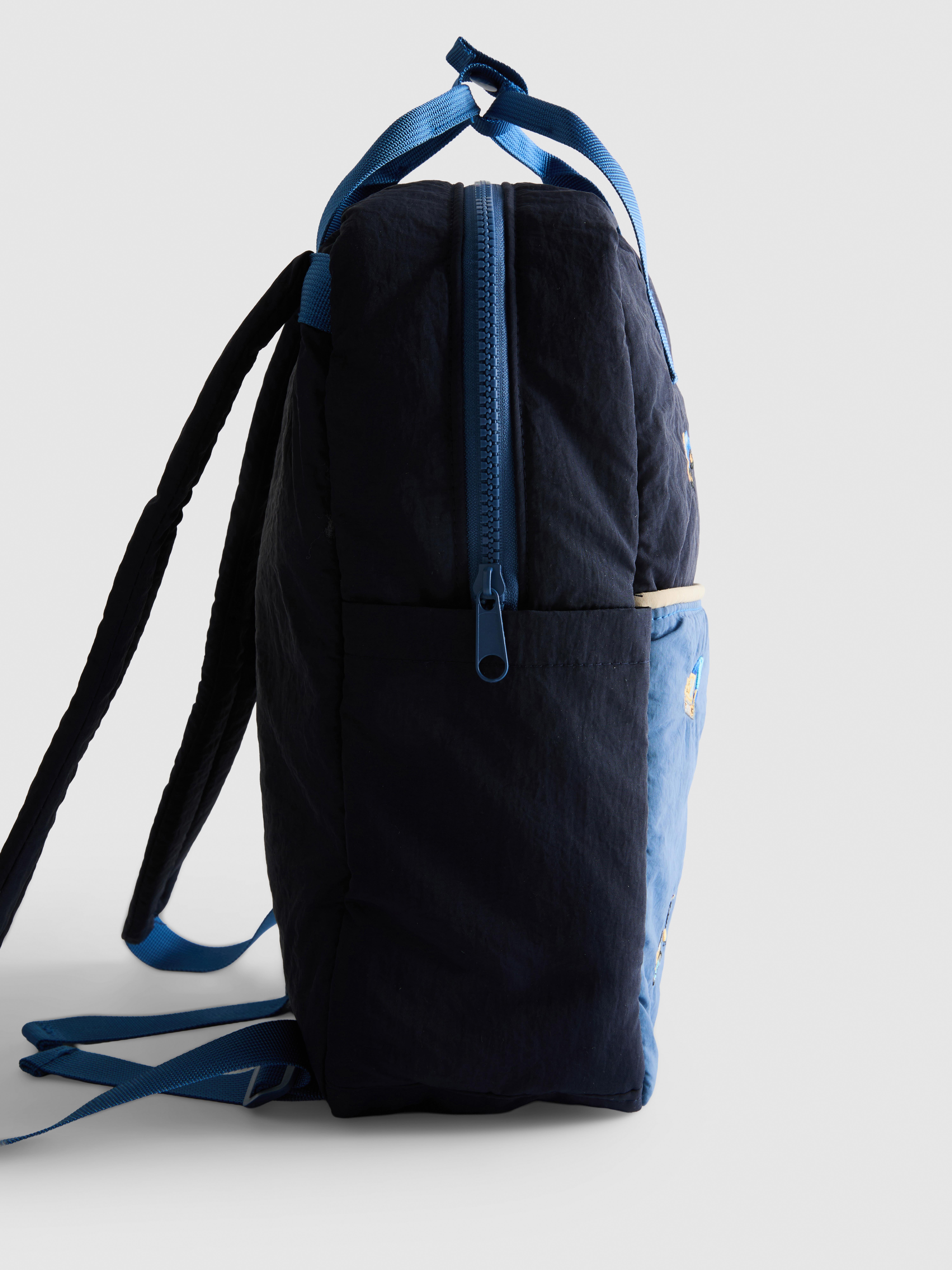 Embroidered School Backpack
