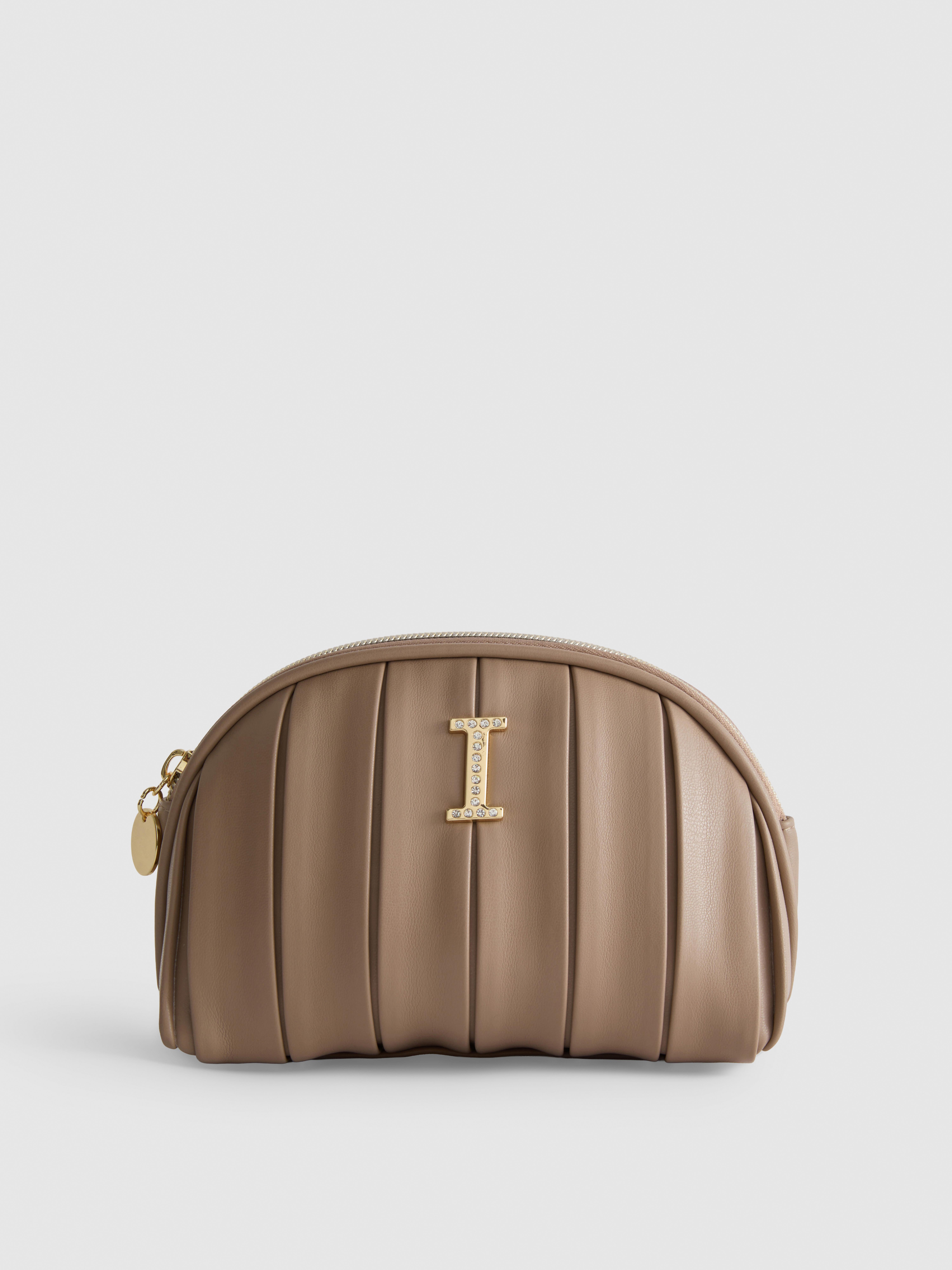 Initial Detail Make-Up Bag
