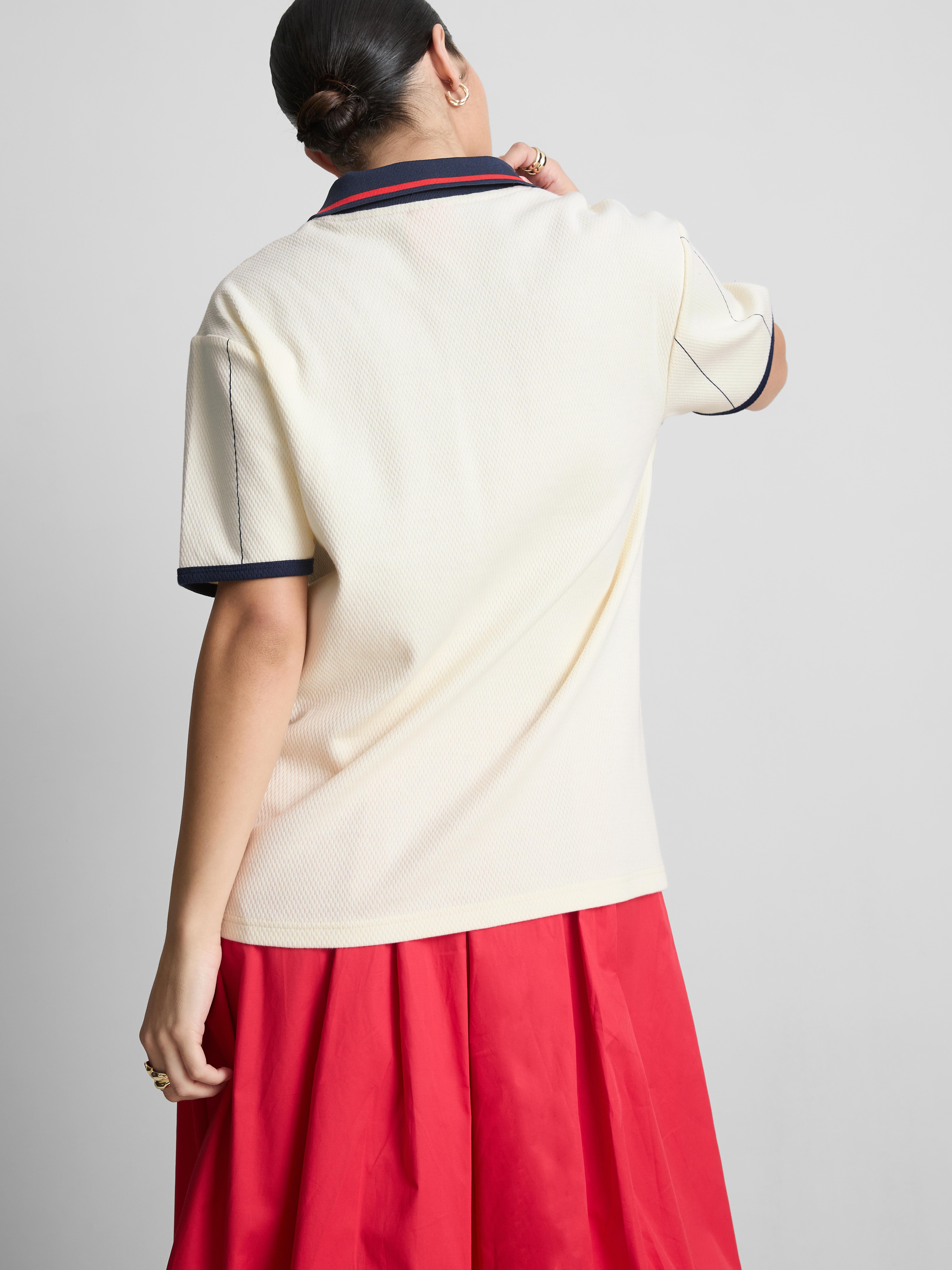 Spain Collared Football T-Shirt