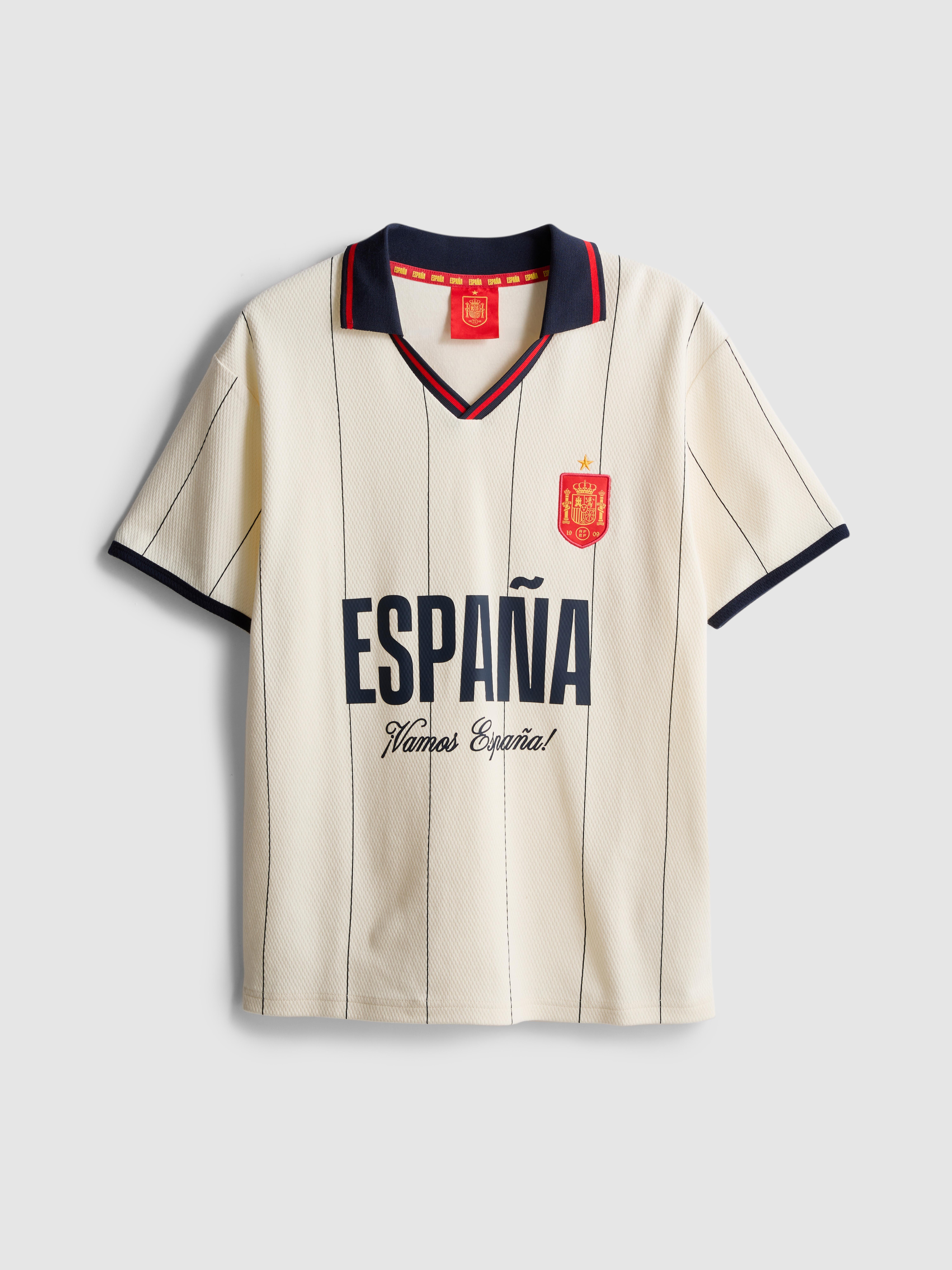 Spain Collared Football T-Shirt