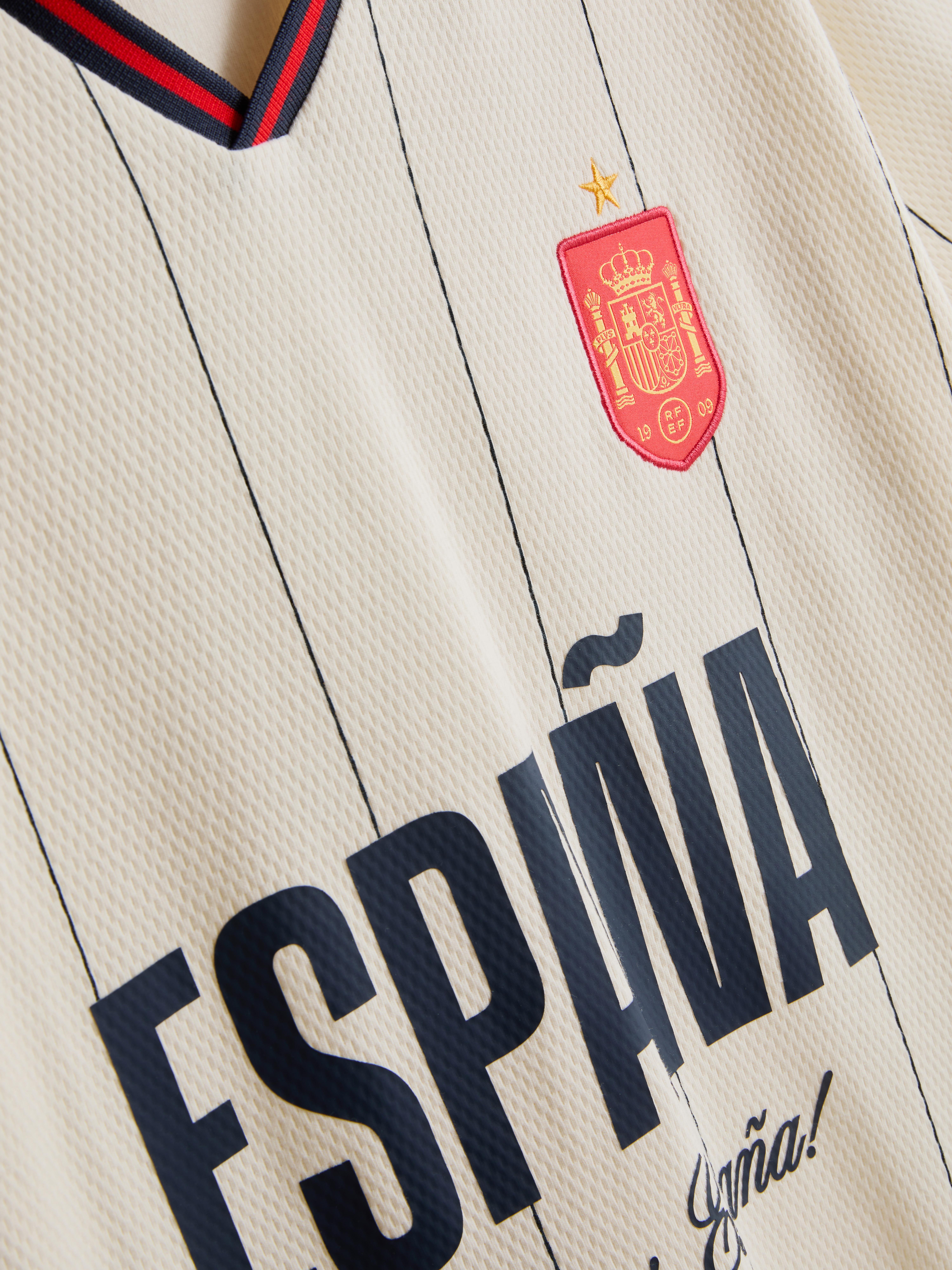Spain Collared Football T-Shirt