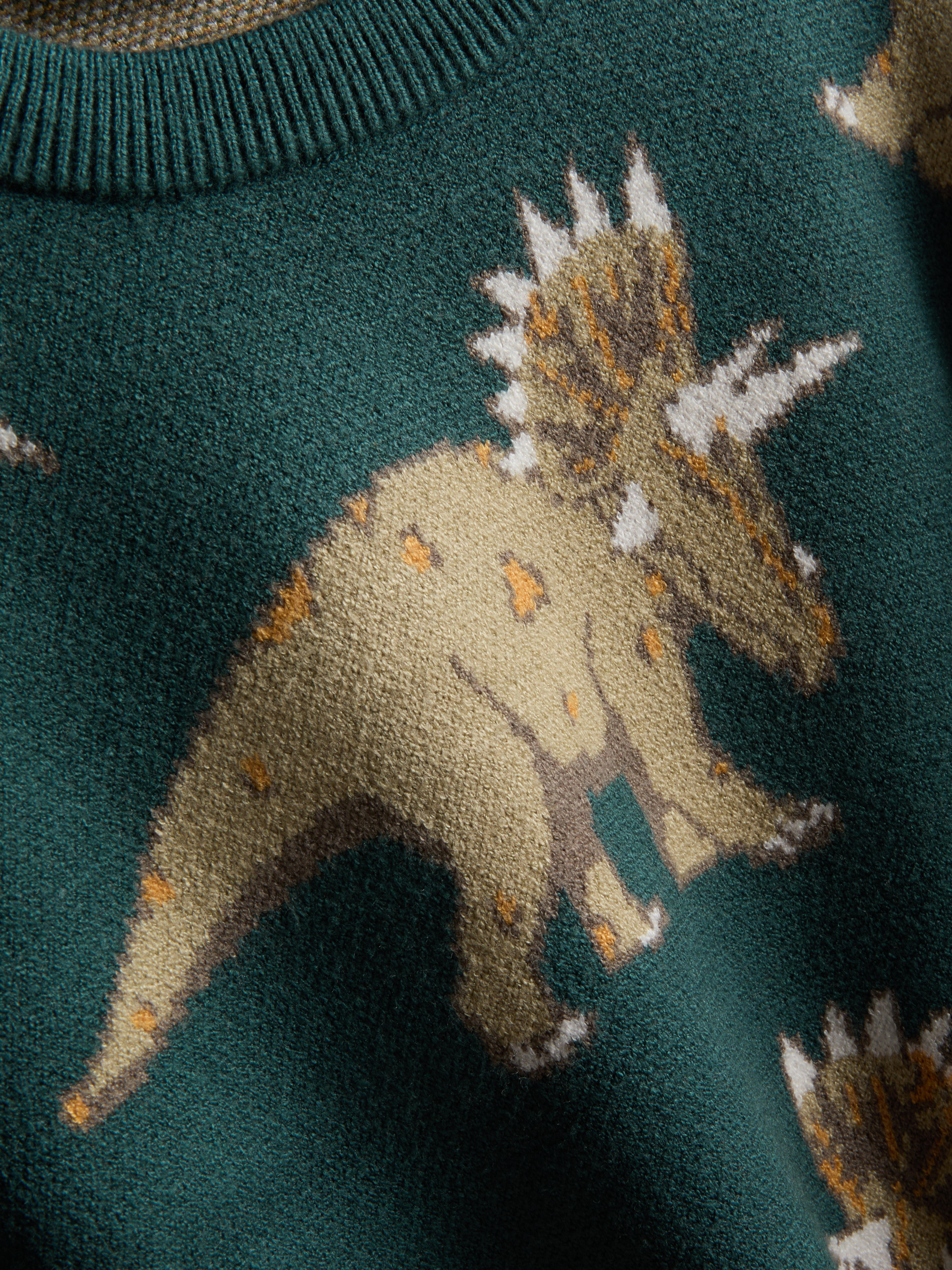 1-9yrs | Dinosaur Graphic Sweater