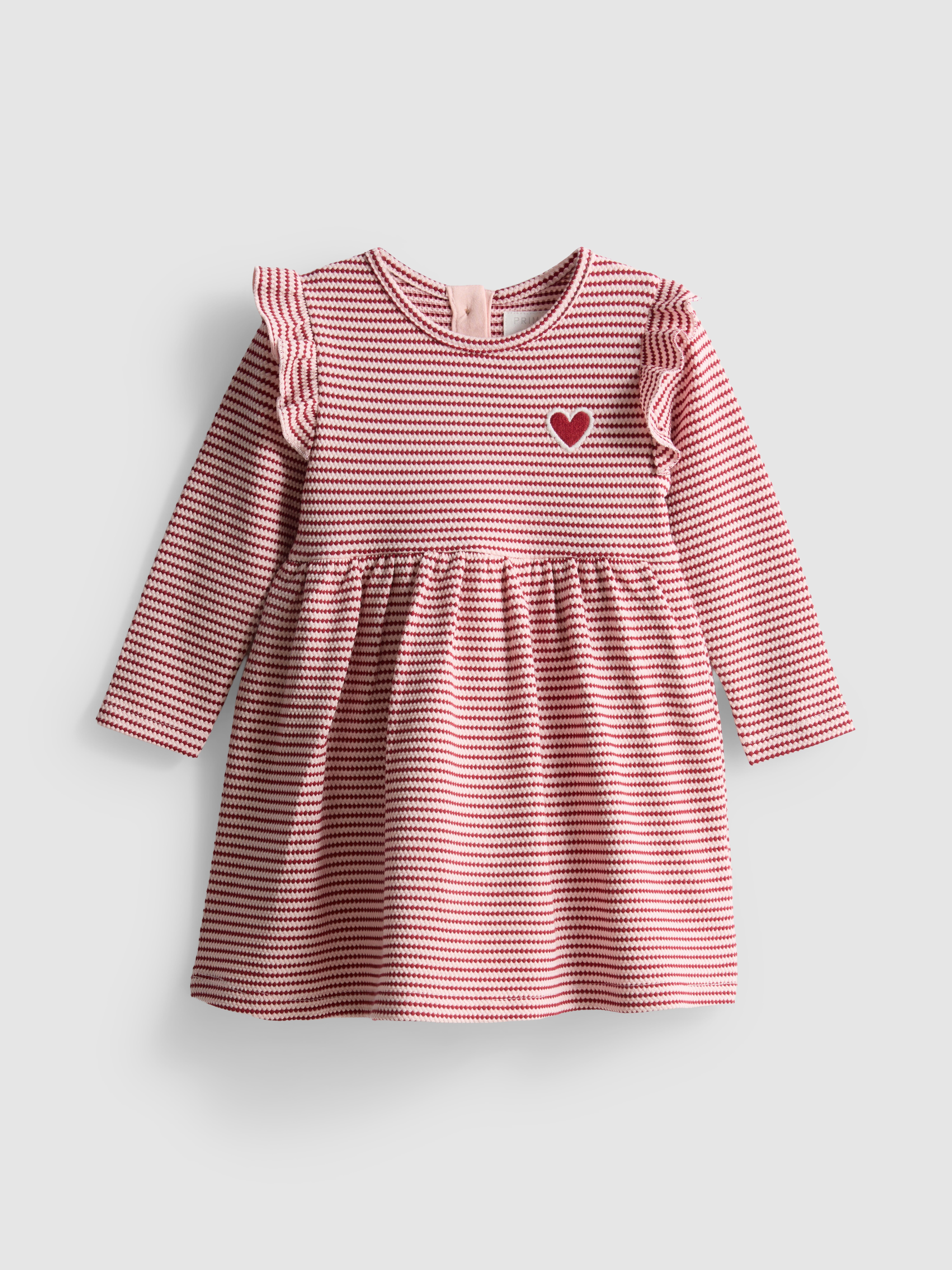 0–18 Monate | Kleid mit Rüschen für Neugeborene