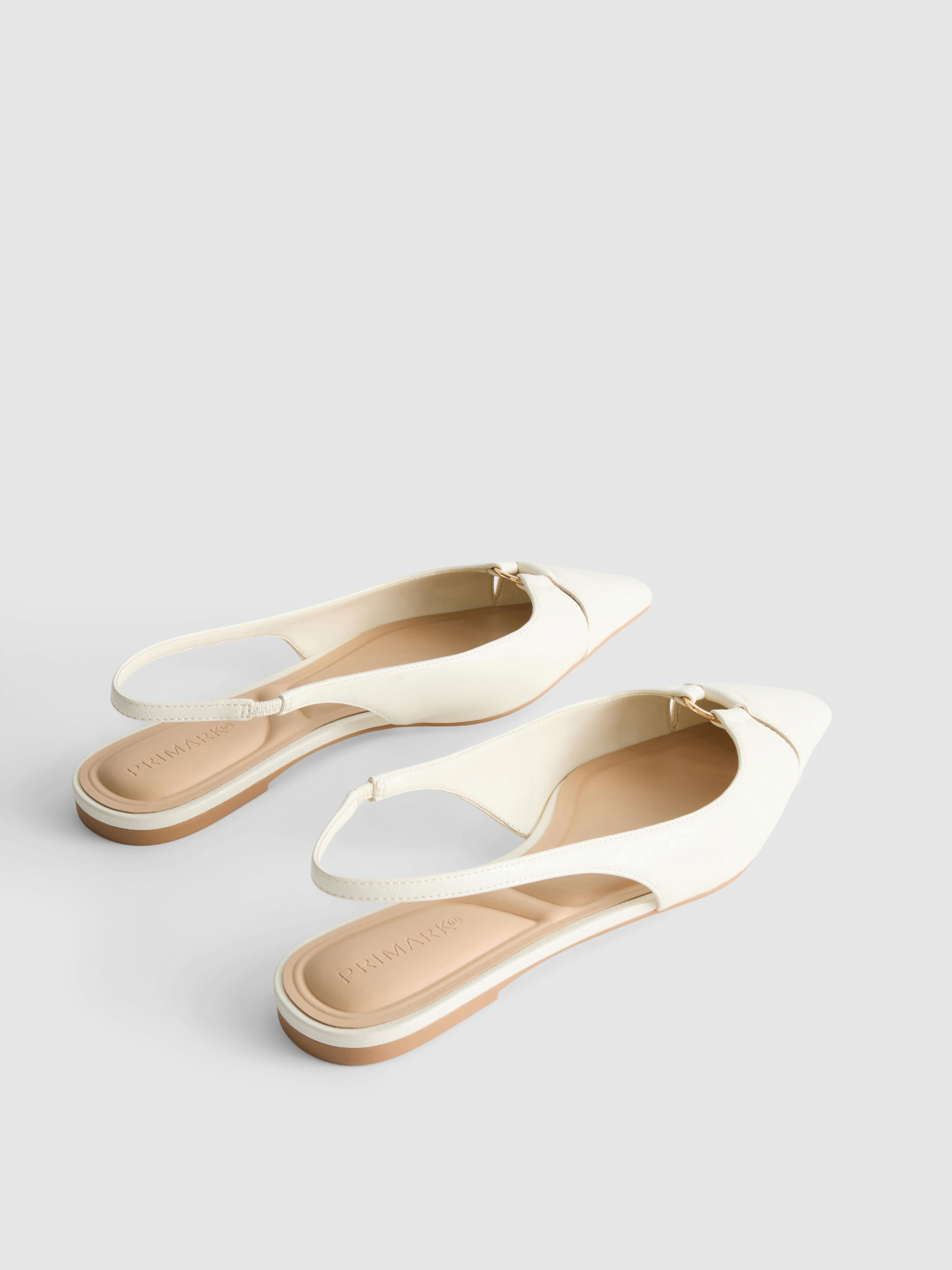 Pointed Slingback Flats