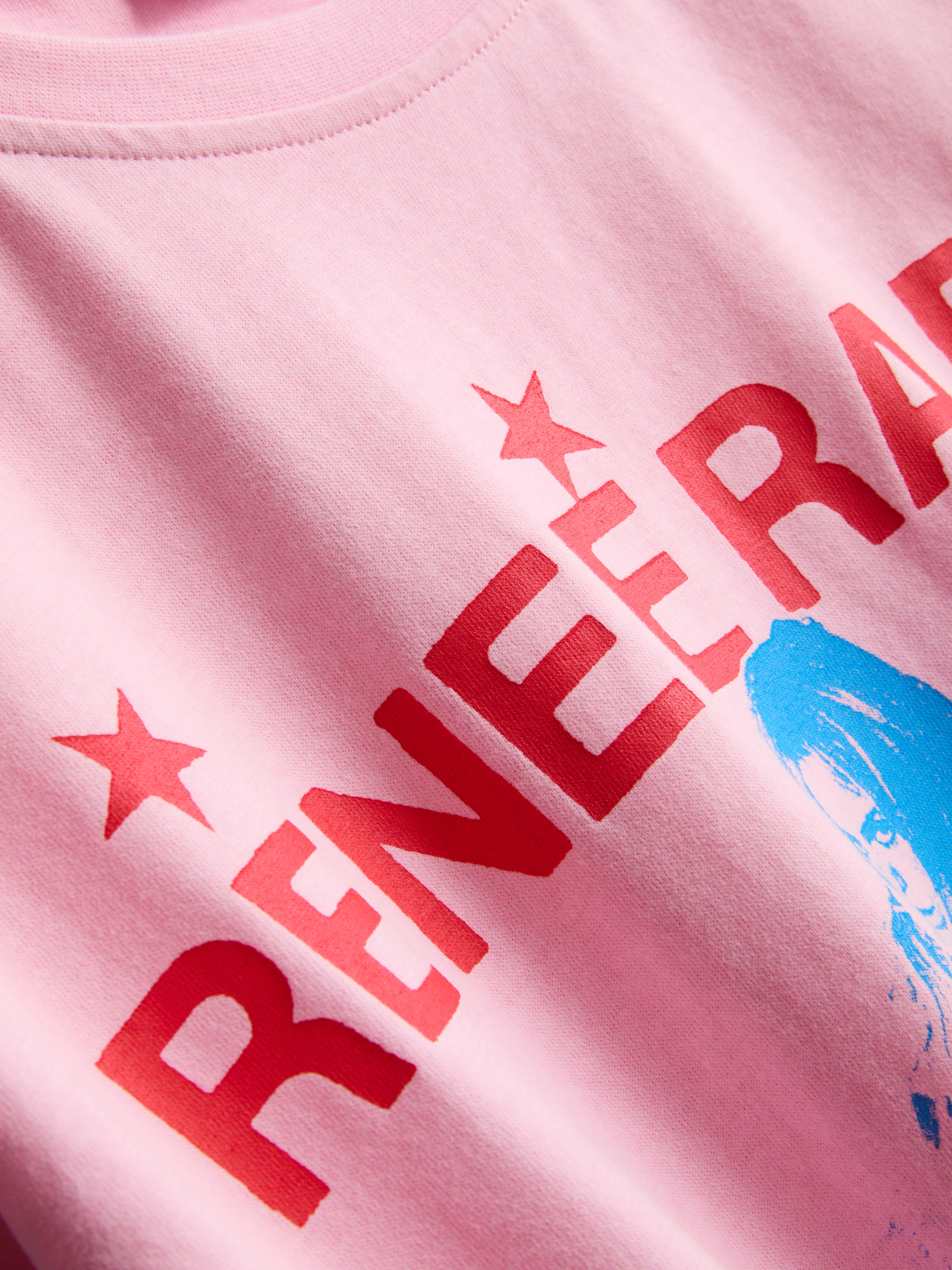 T-shirt Basique Primark Fille – Rose – Taille 10-11 Ans – Coton