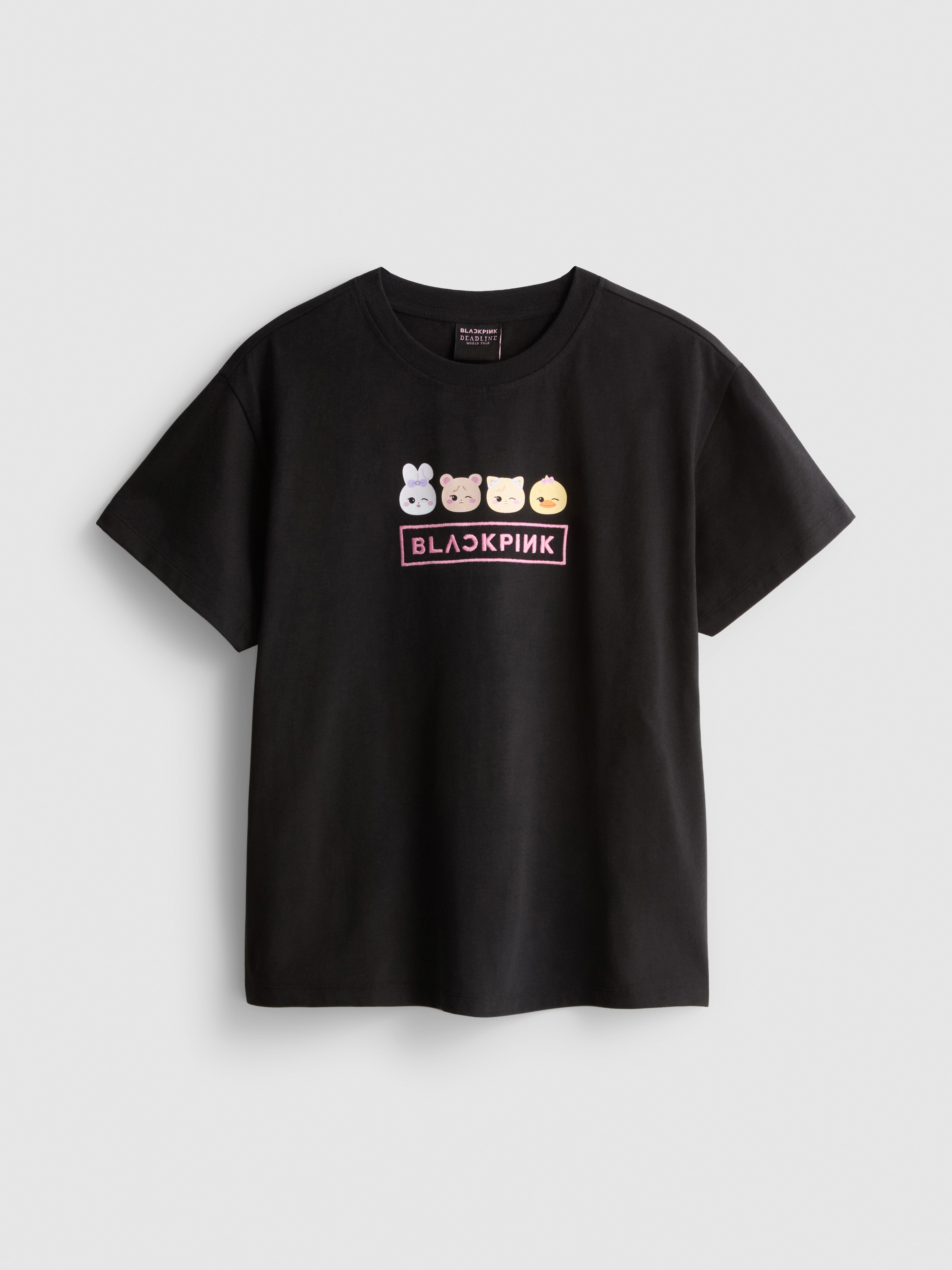Black Pink Graphic Tour Tee