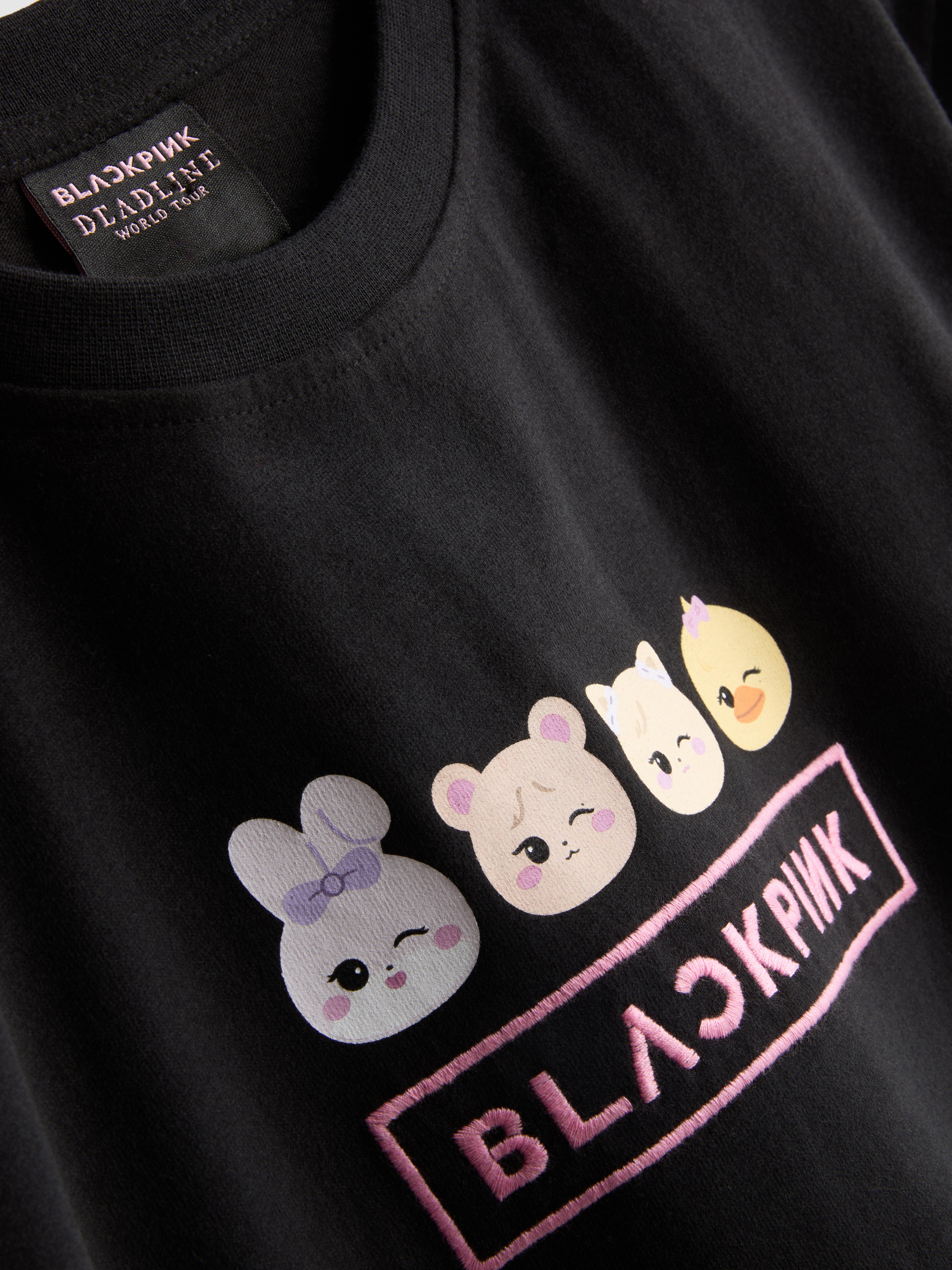 Black Pink Graphic Tour Tee
