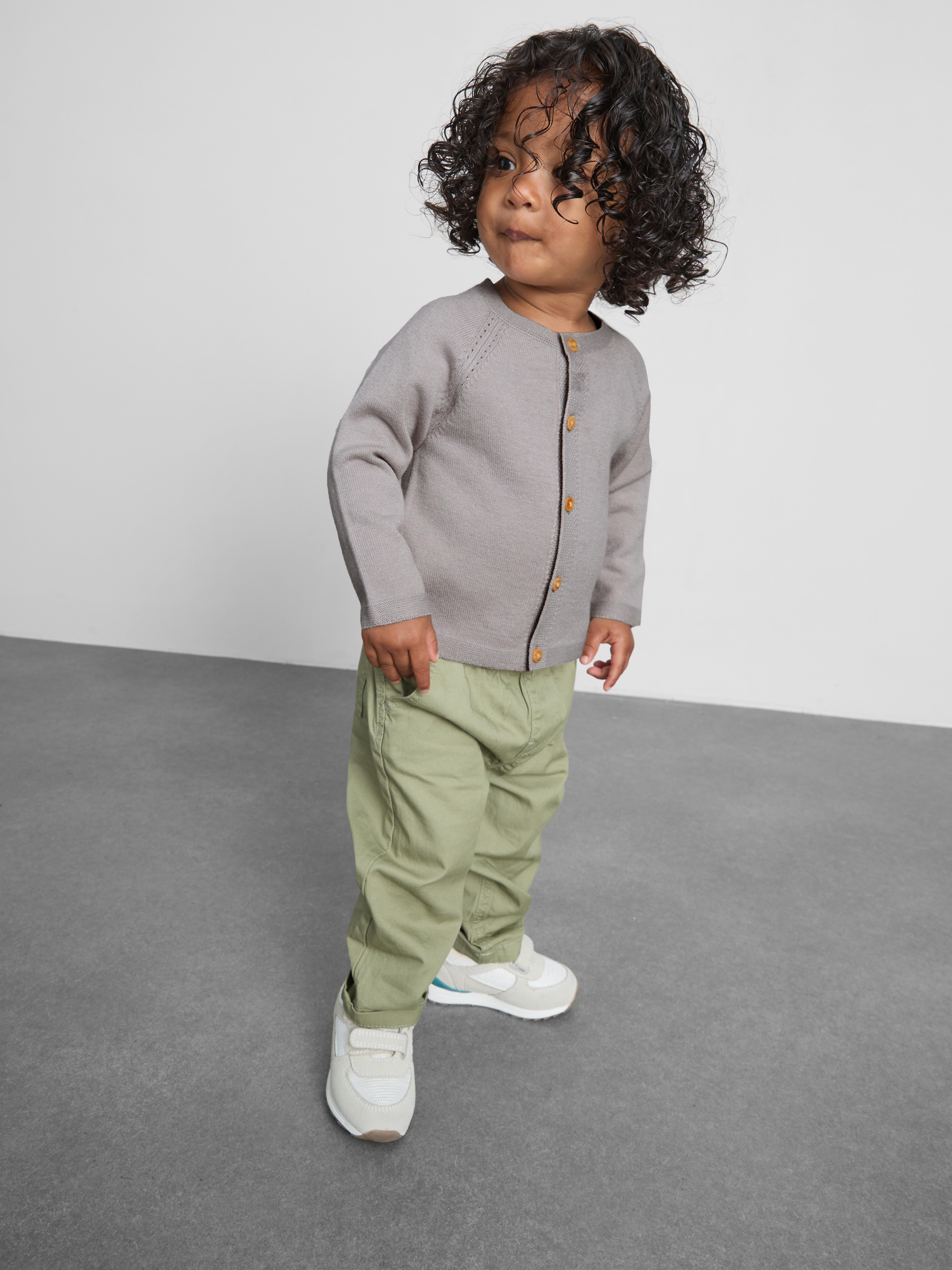 0-18mths | Newborn Pointelle Knit Cardigan