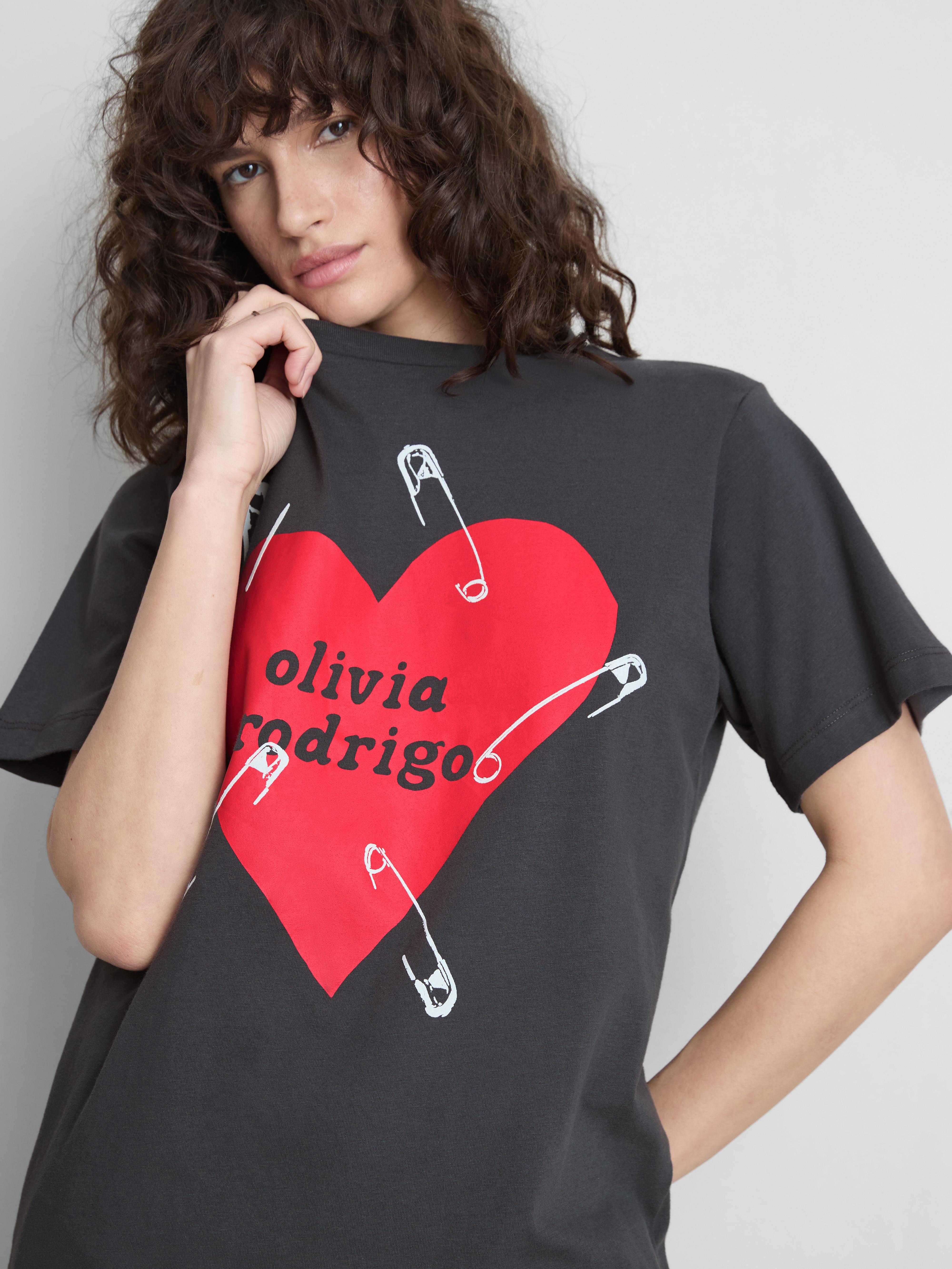 Relaxed Olivia Rodrigo Graphic Music Tee