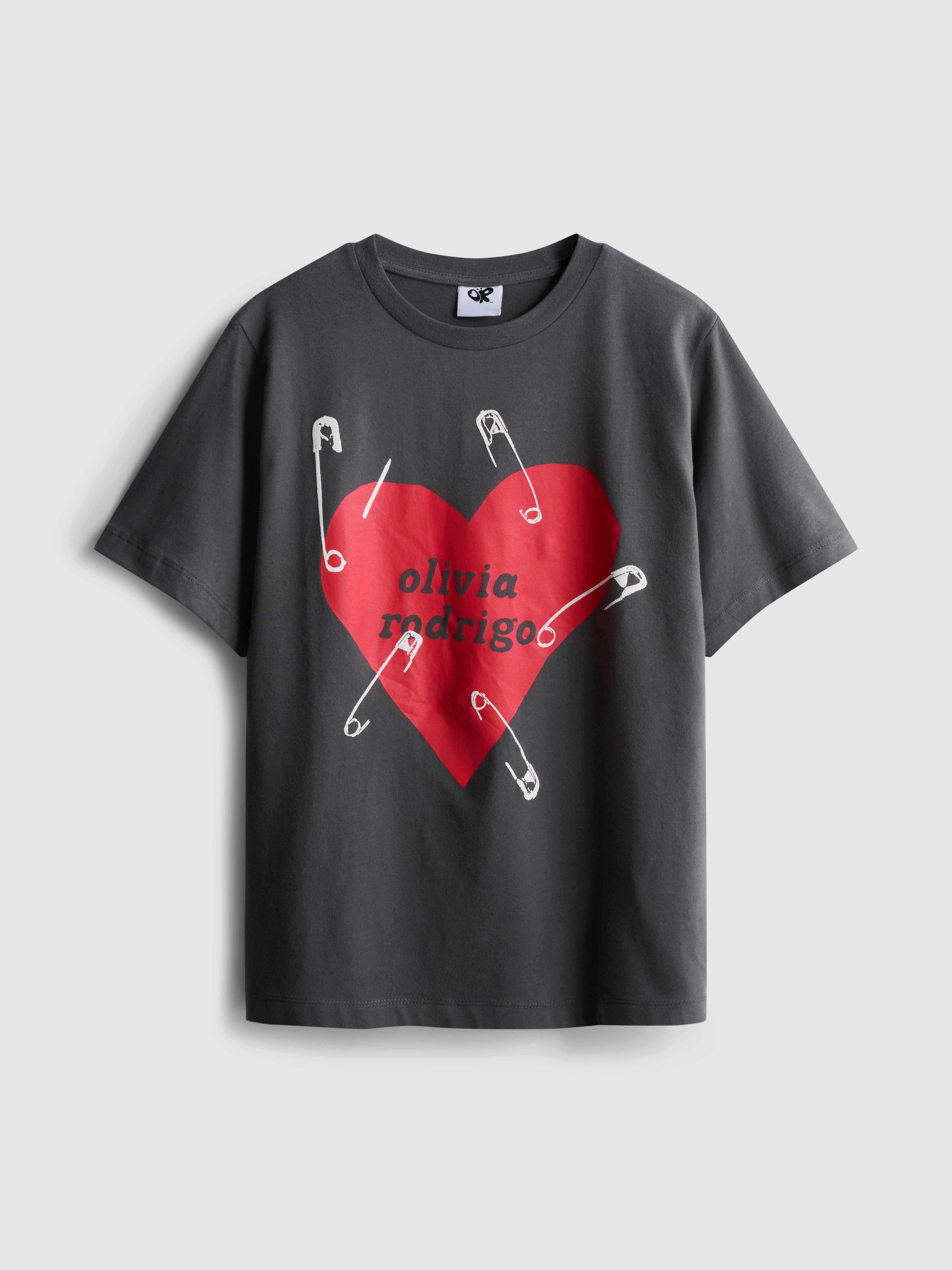 Relaxed Olivia Rodrigo Graphic Music Tee