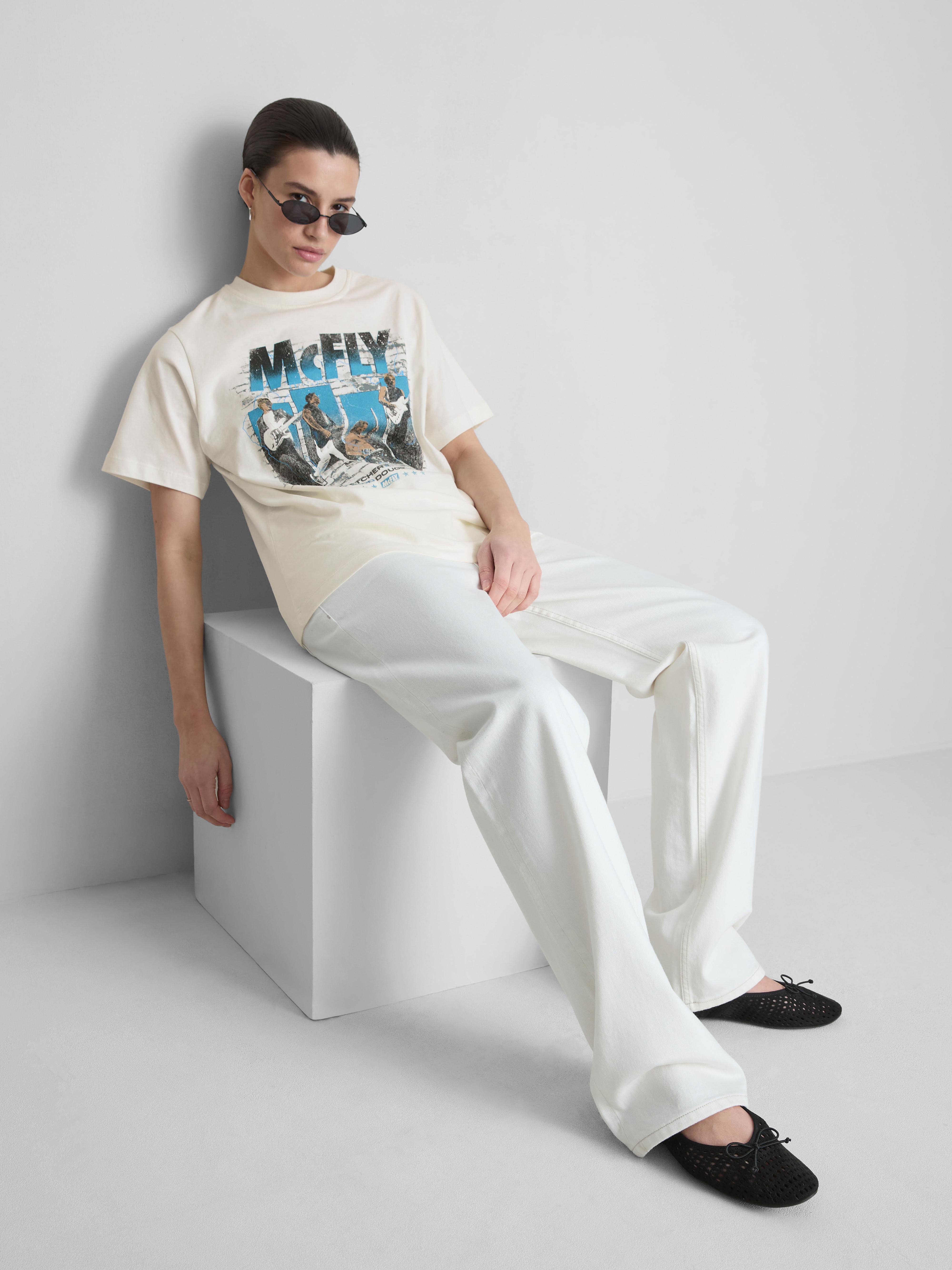 Relaxed McFly Graphic Music Tee