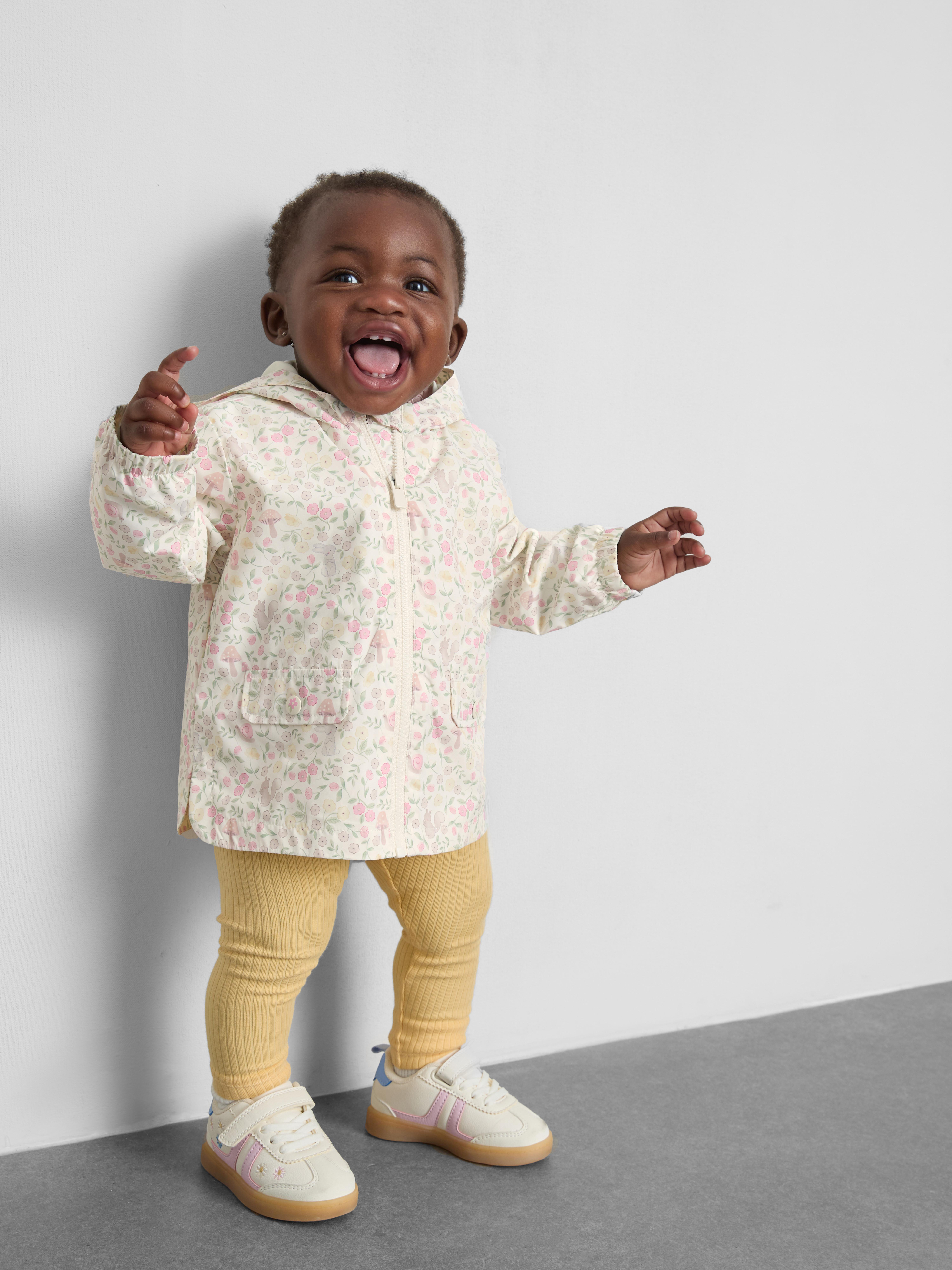 0-18mths | Zip-Up Newborn Rain Jacket