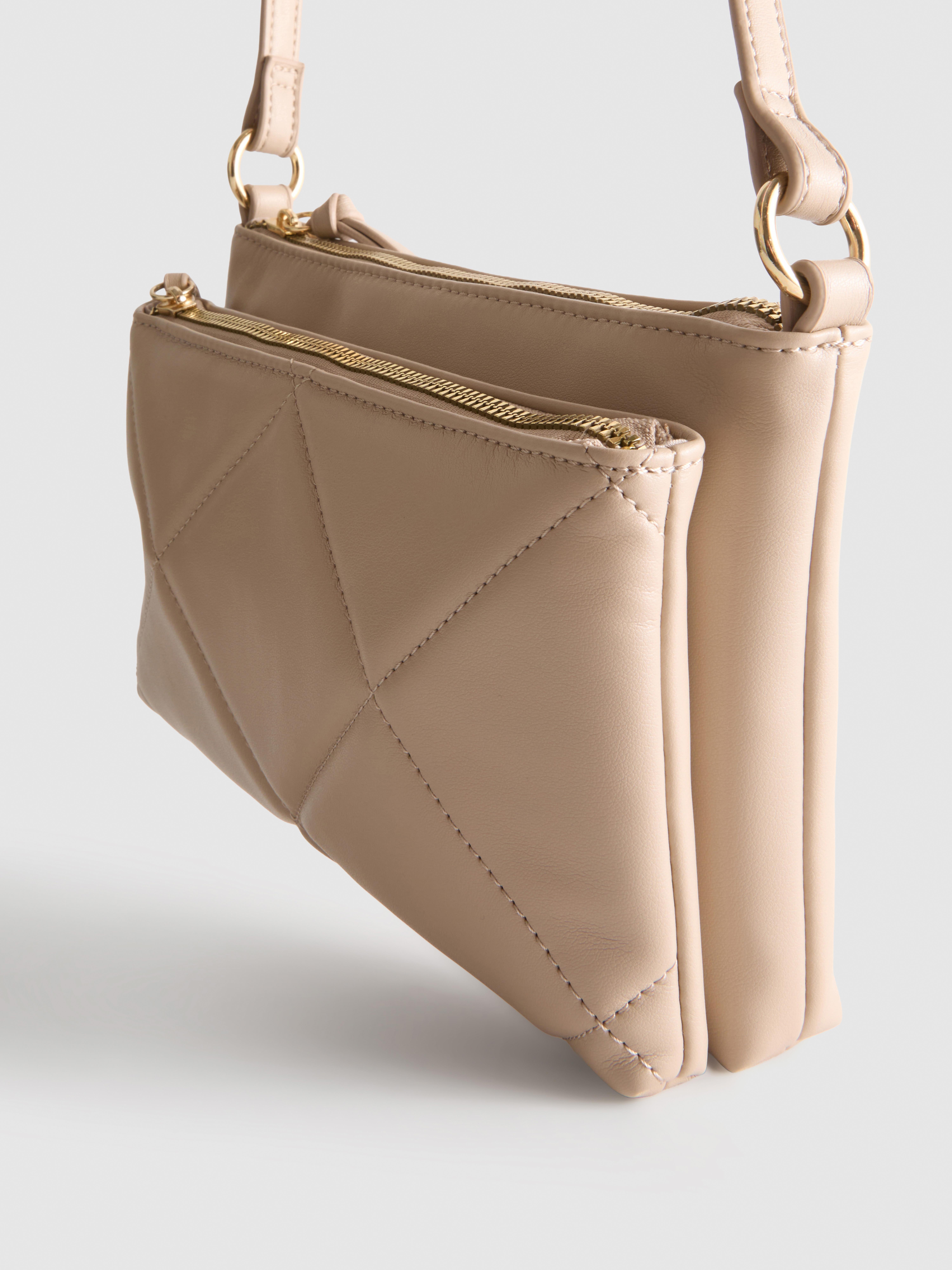 Geantă crossbody matlasată - Natural - Femei | Primark