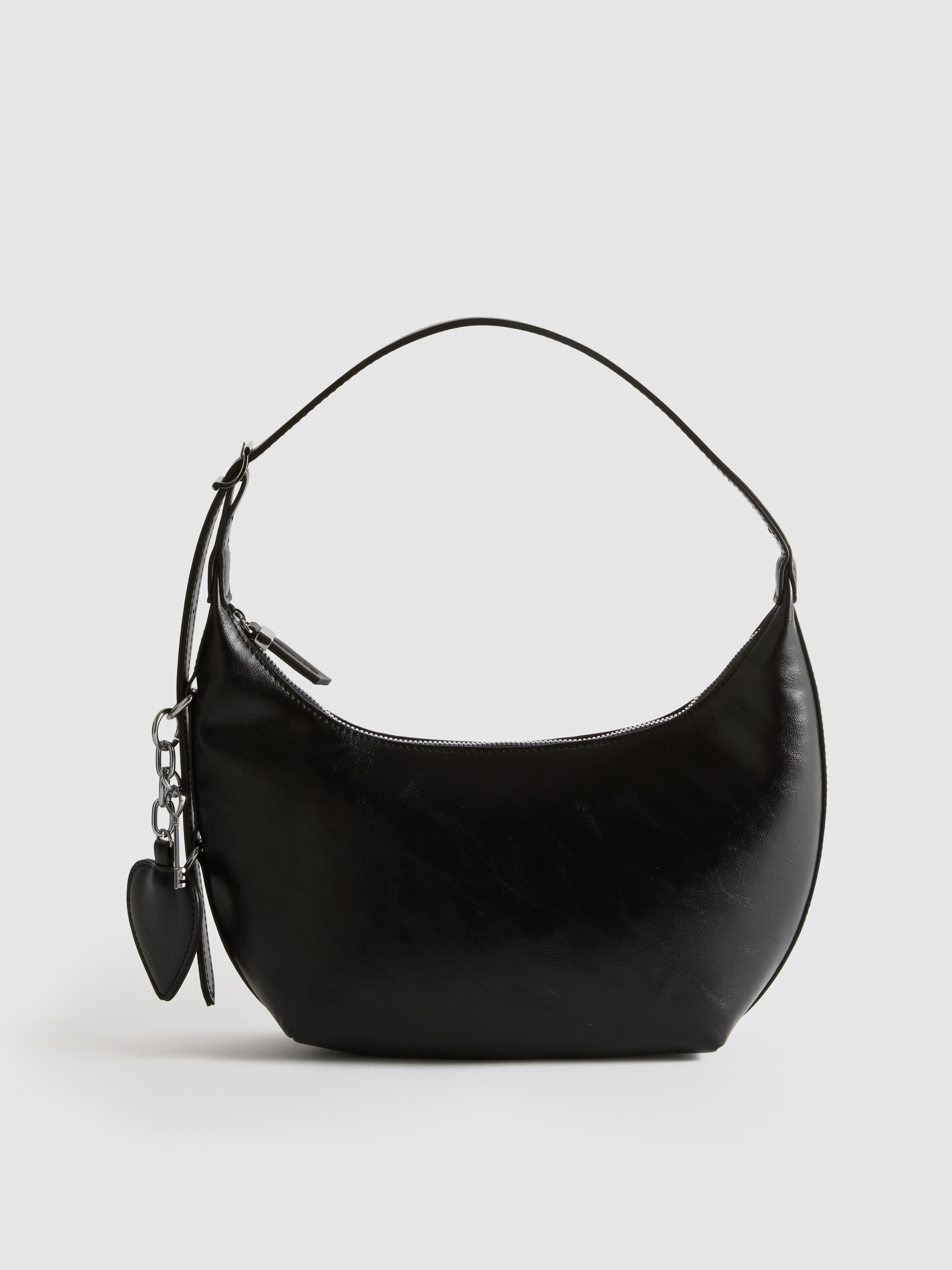 Heart Charm Shoulder Bag