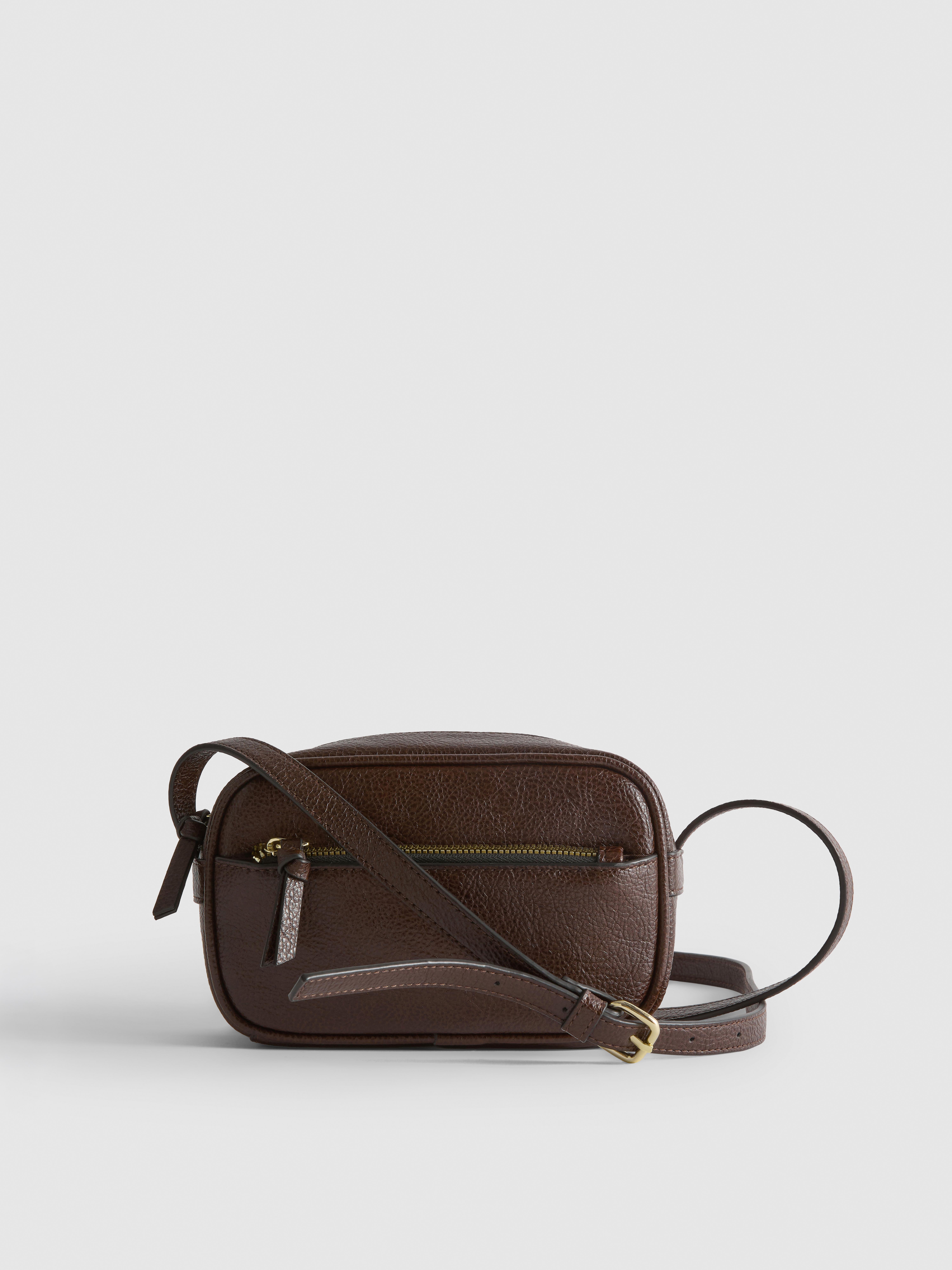 Petit sac bandoulière à poche fendue
