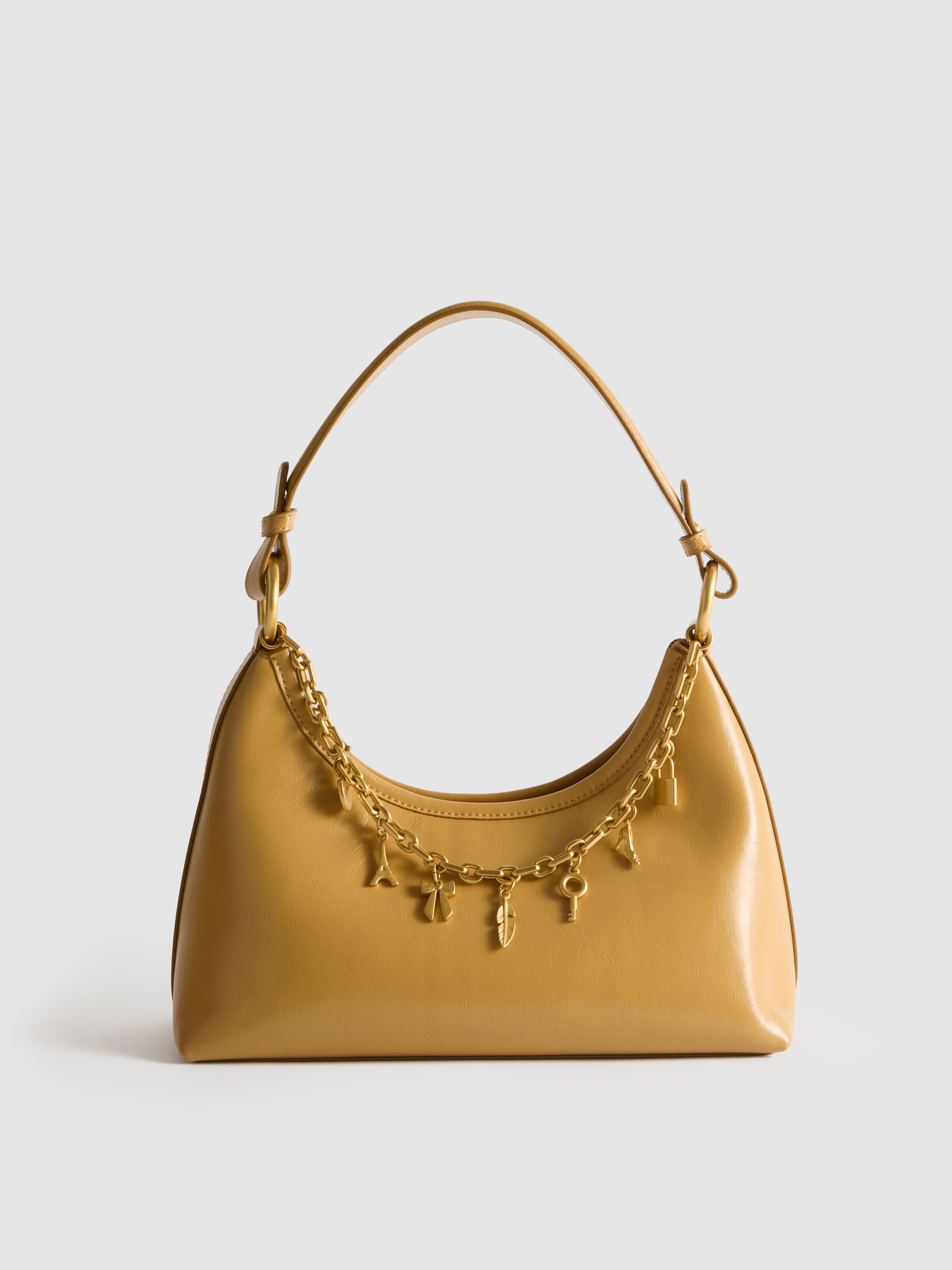 Women's White Chain Shoulder Bag | Primark