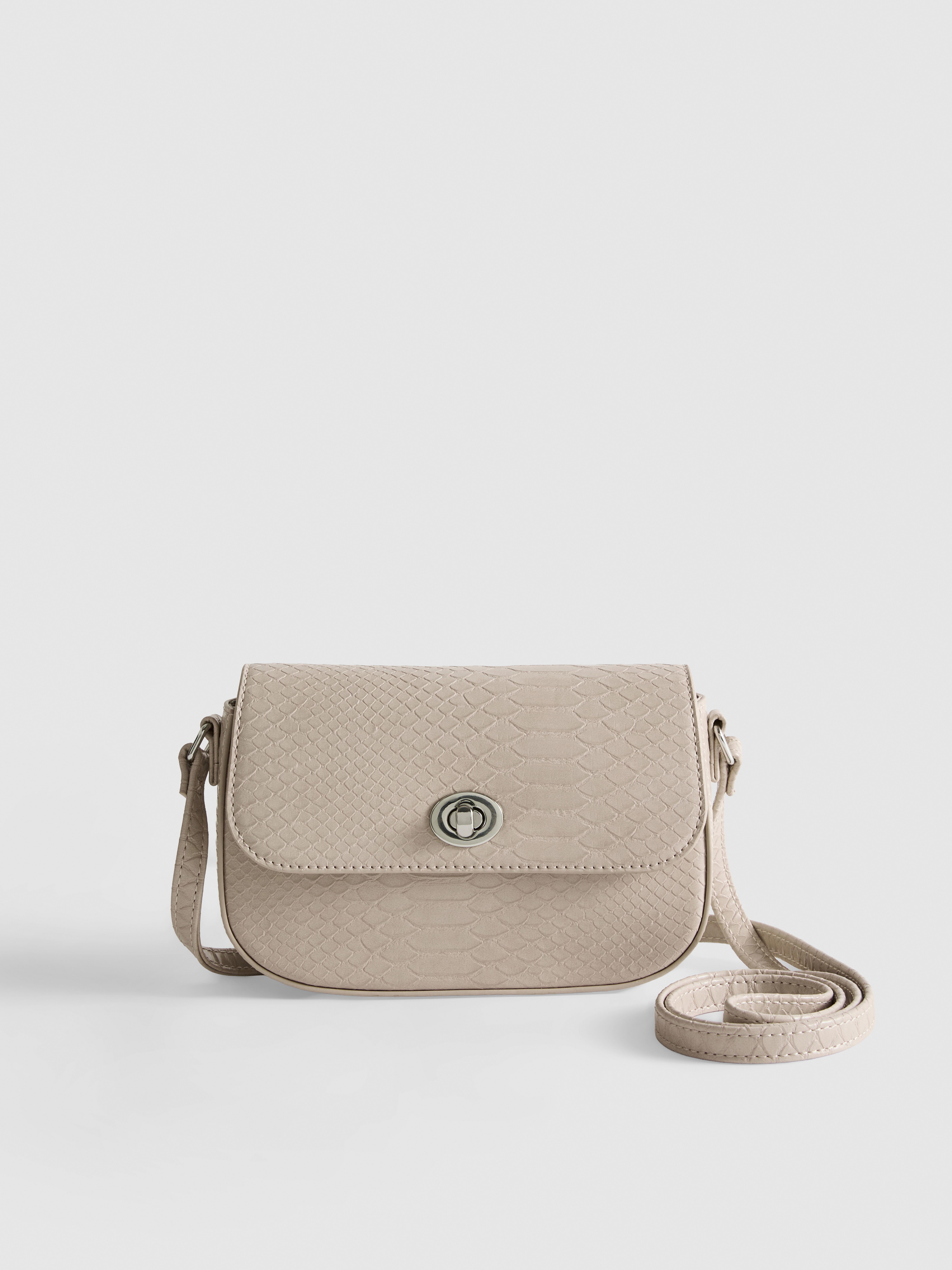 Malá textúrovaná crossbody kabelka
