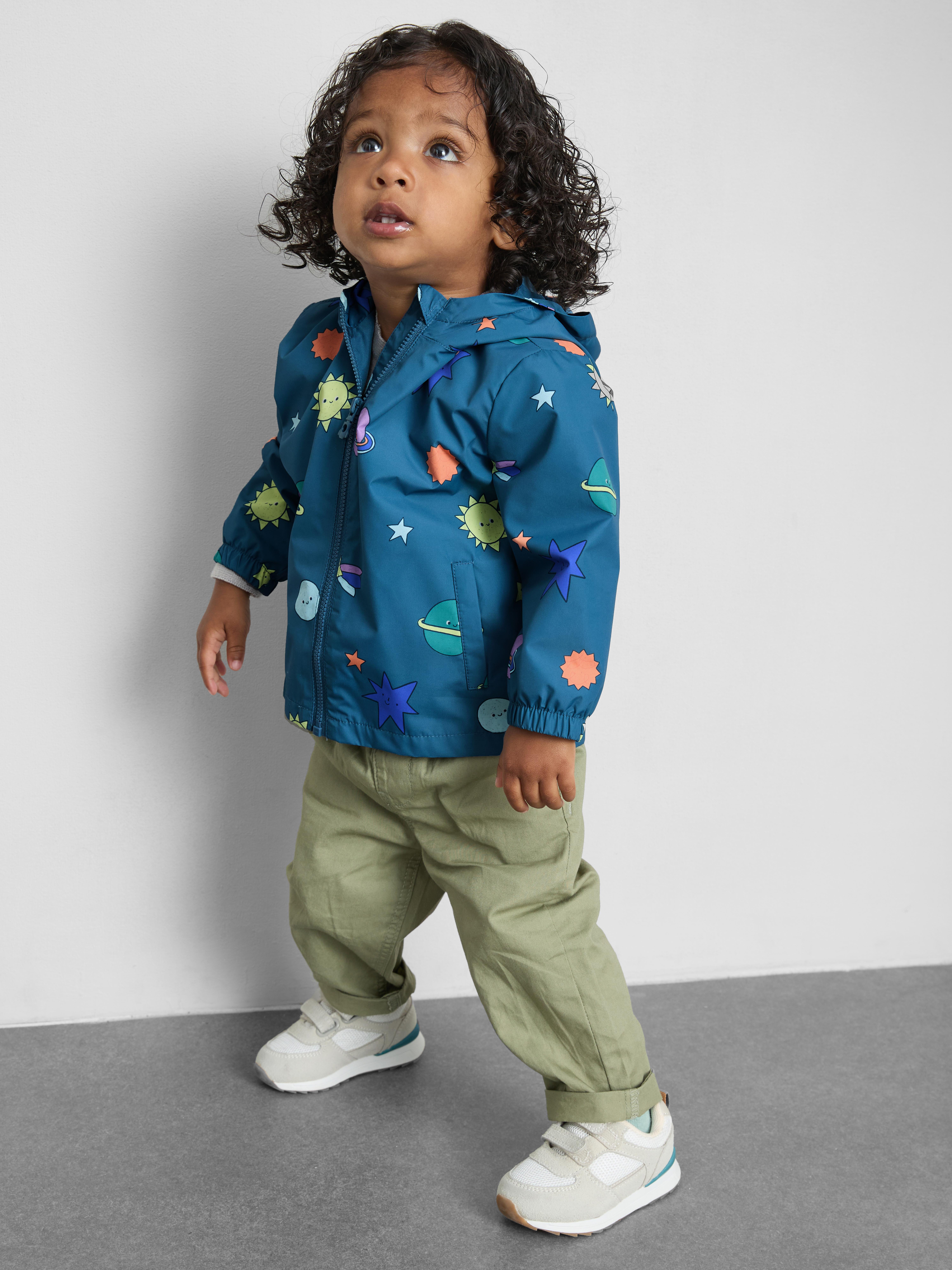 0-18mths | Zip-Up Newborn Rain Jacket
