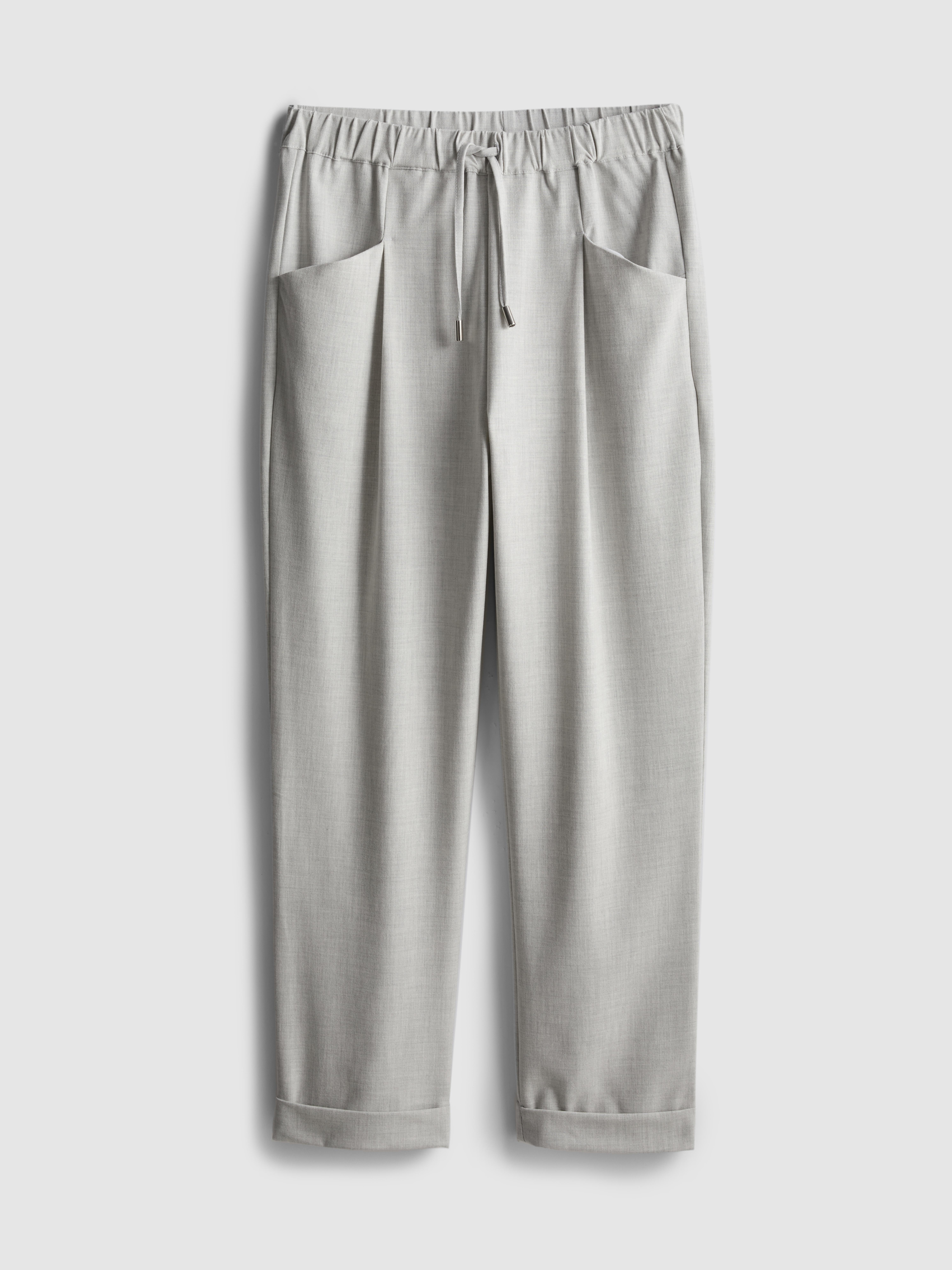 Praktyczne spodnie ze średnim stanem By Coleen