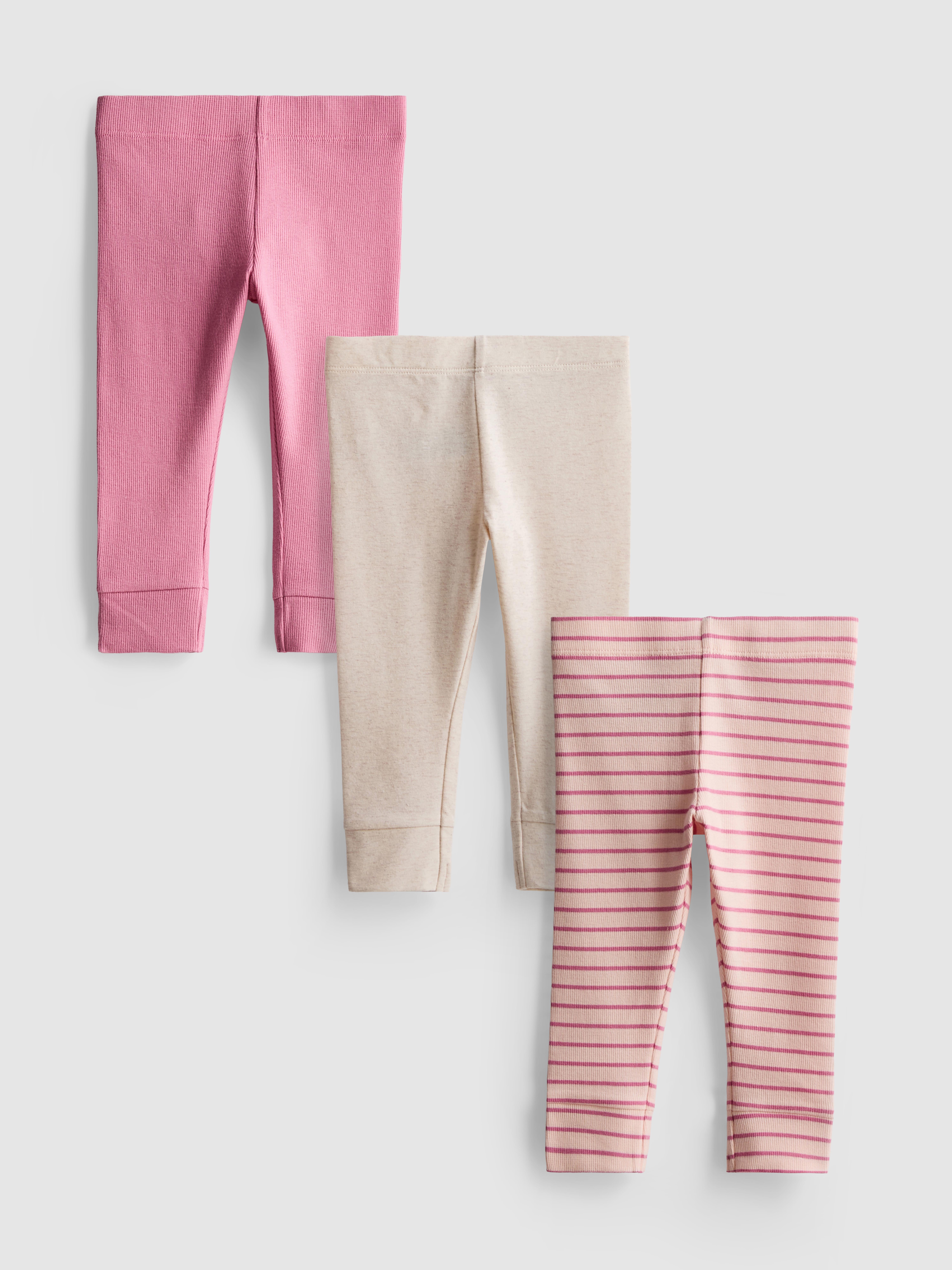 0–18 mois | Lot de 3 leggings nouveau-né