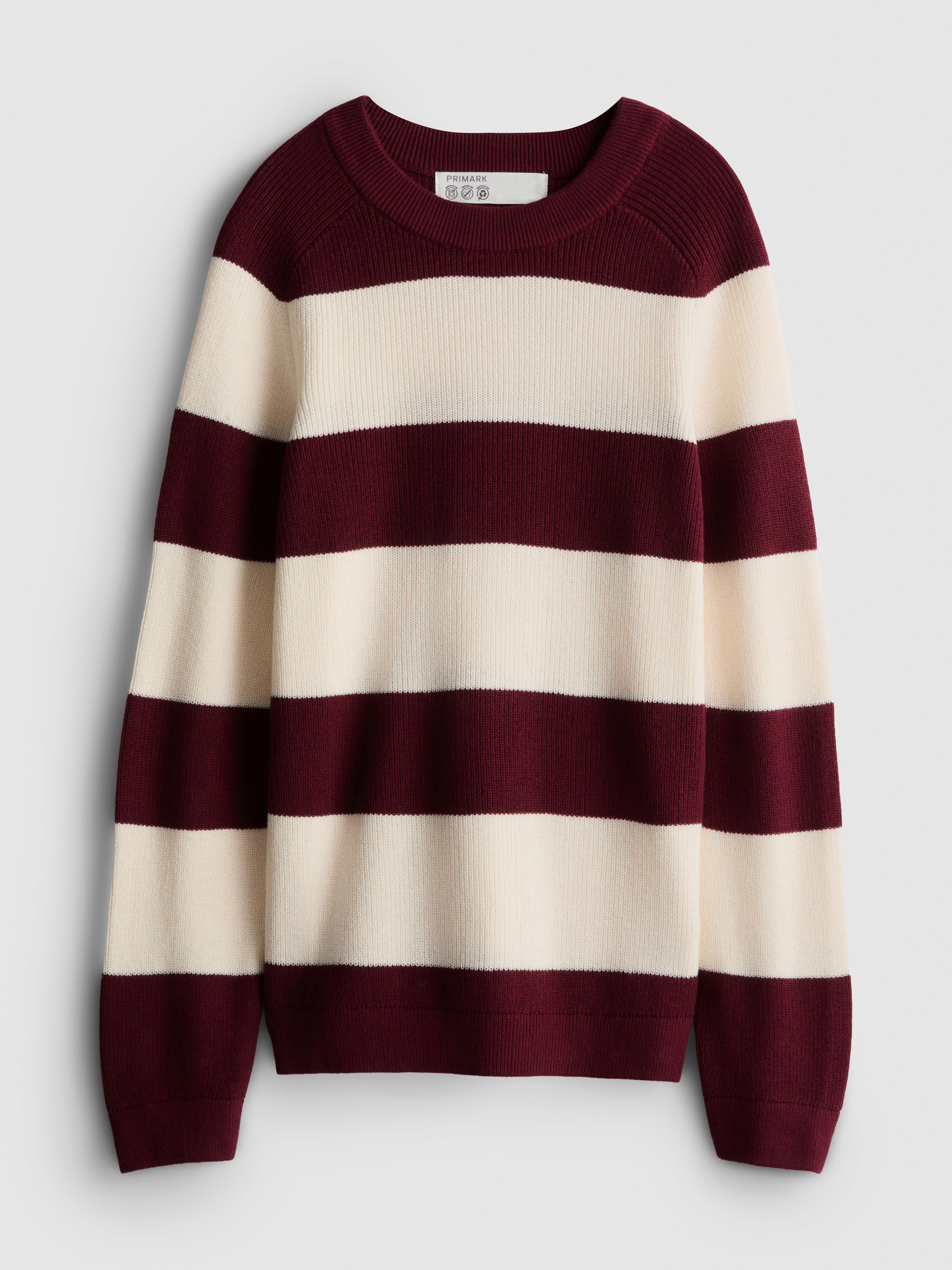 7-15yrs | Pure Cotton Sweater Burgundy