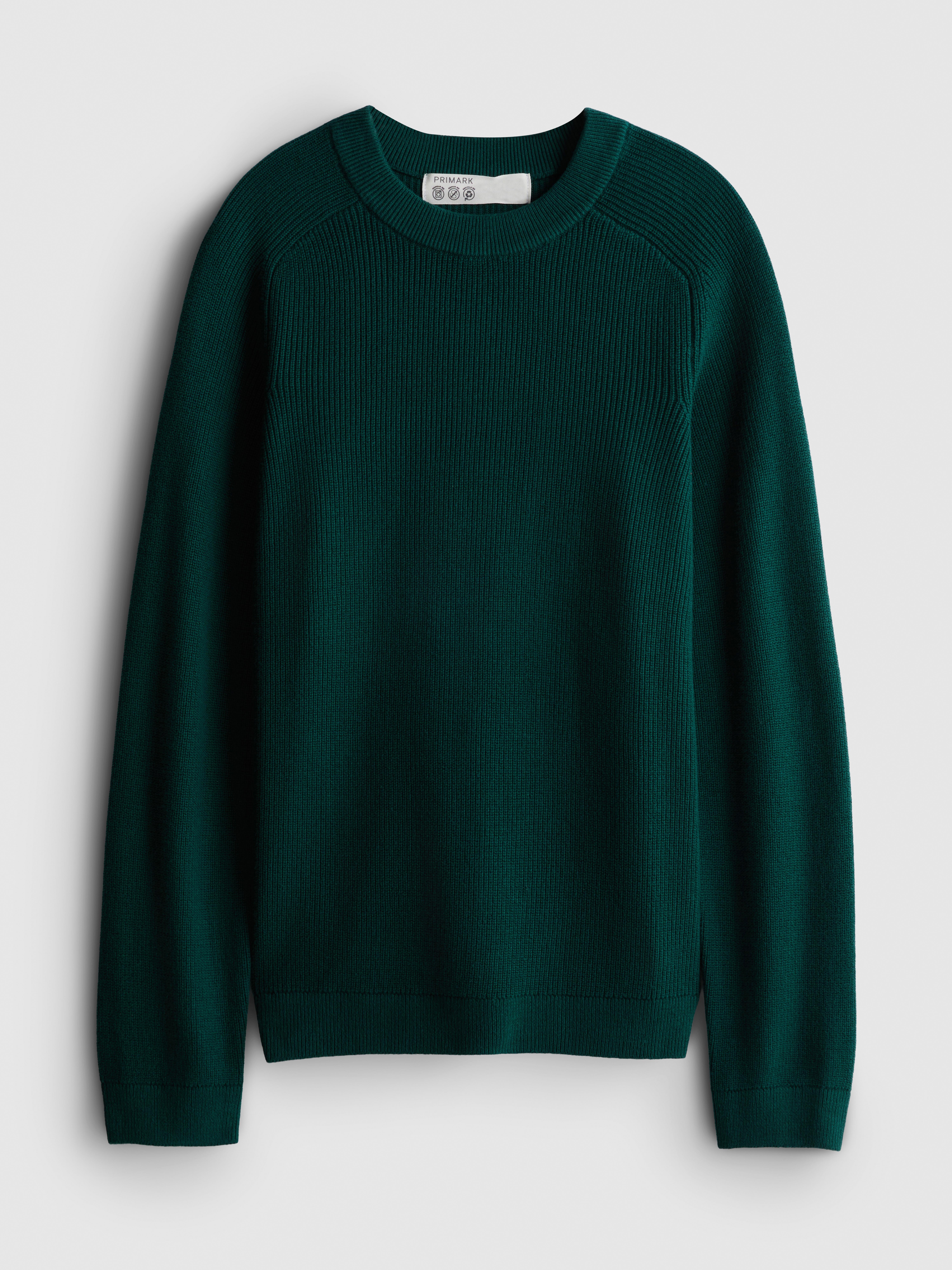 7-15yrs | Pure Cotton Jumper Dark Green